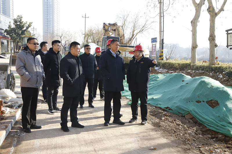 【集团动态】滕州水发集团开展冬季安全检查及重点项目推进督导