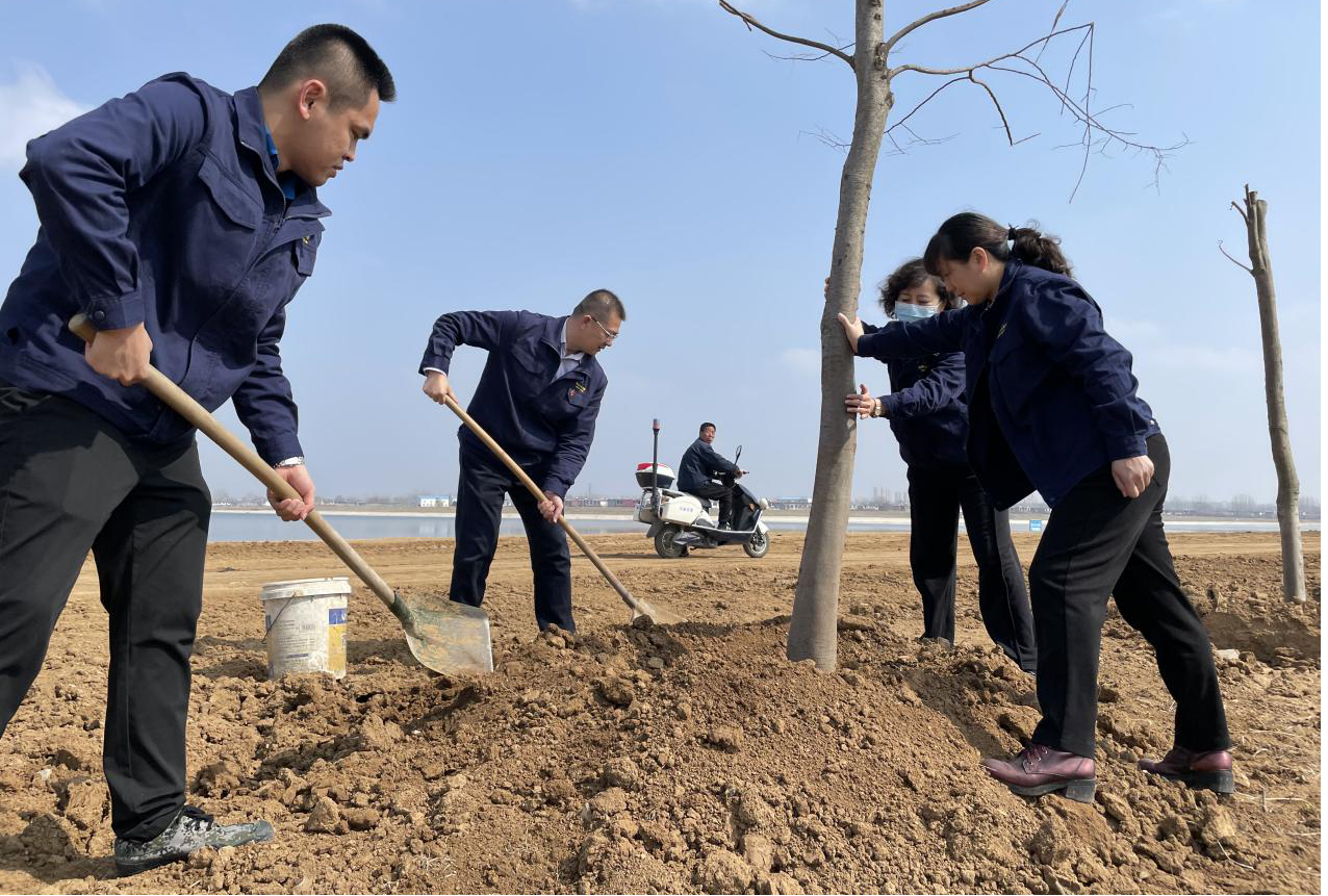 【工业供水】奉献绿色  美化环境