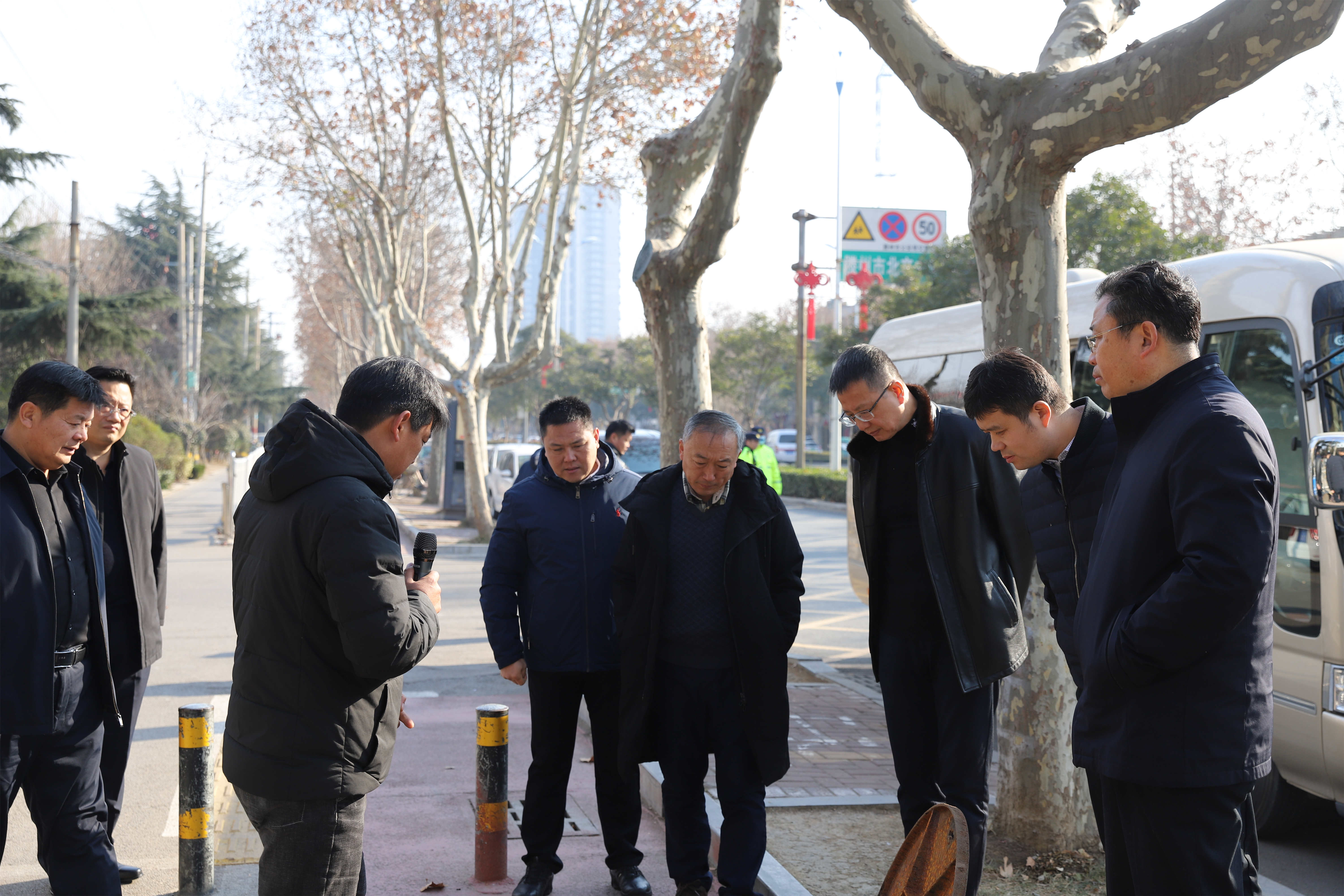 【集团动态】枣庄市城市管理局副局长盖云来滕视察城市防汛工作