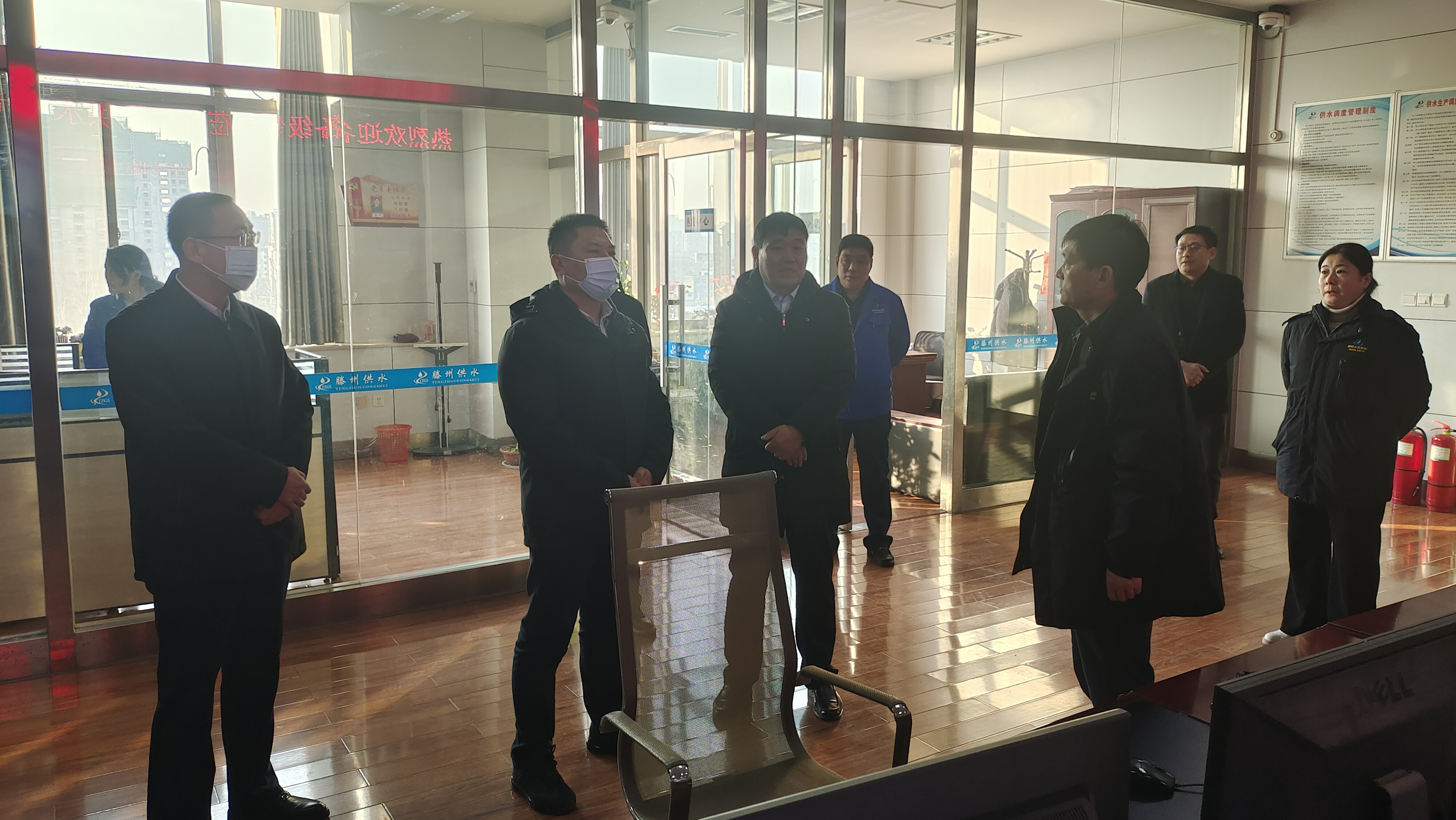 【集团动态】李亚峰总经理慰问一线值班职工