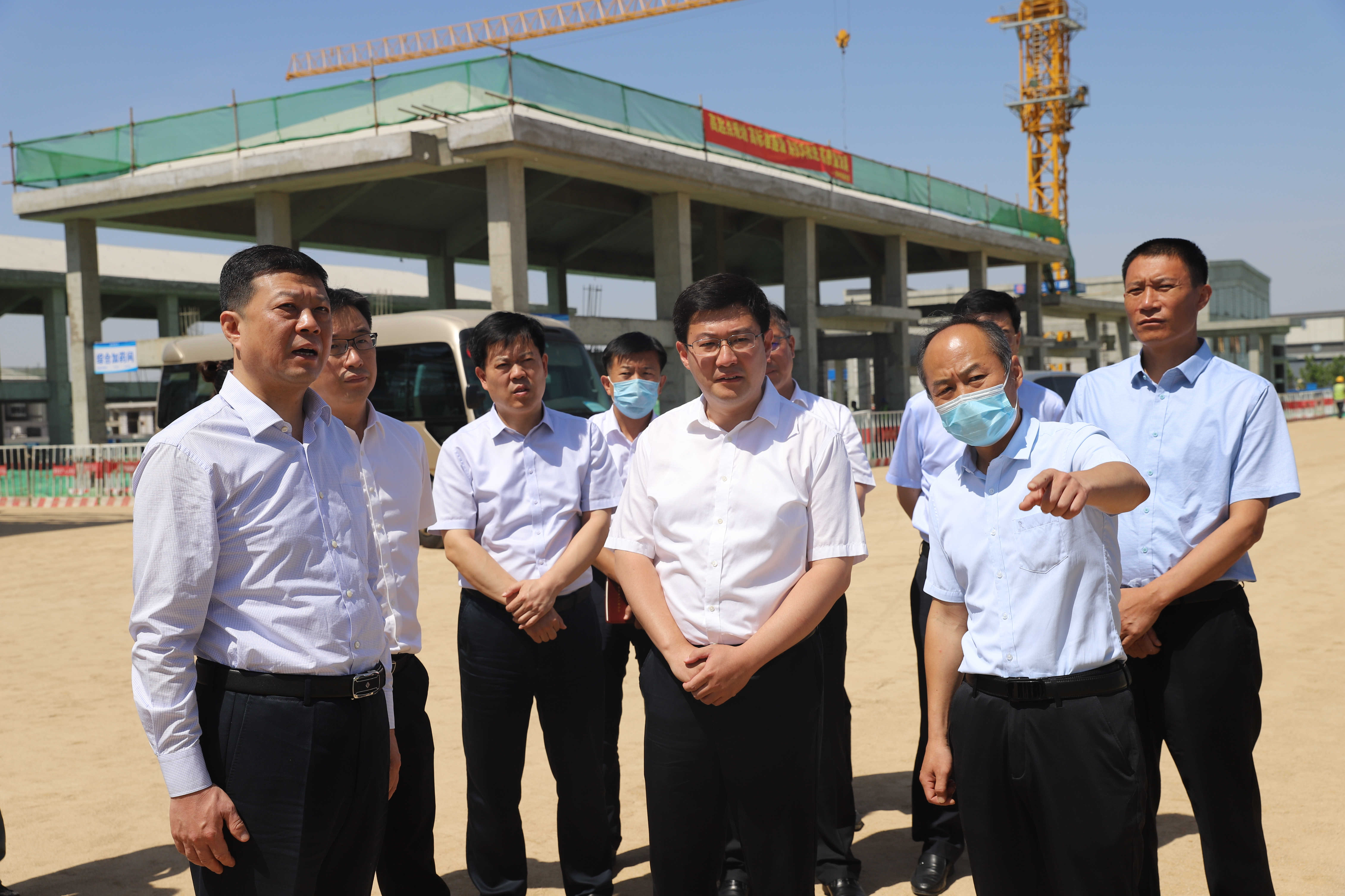 【集团动态】陈永生调研东沙河地表水厂建设
