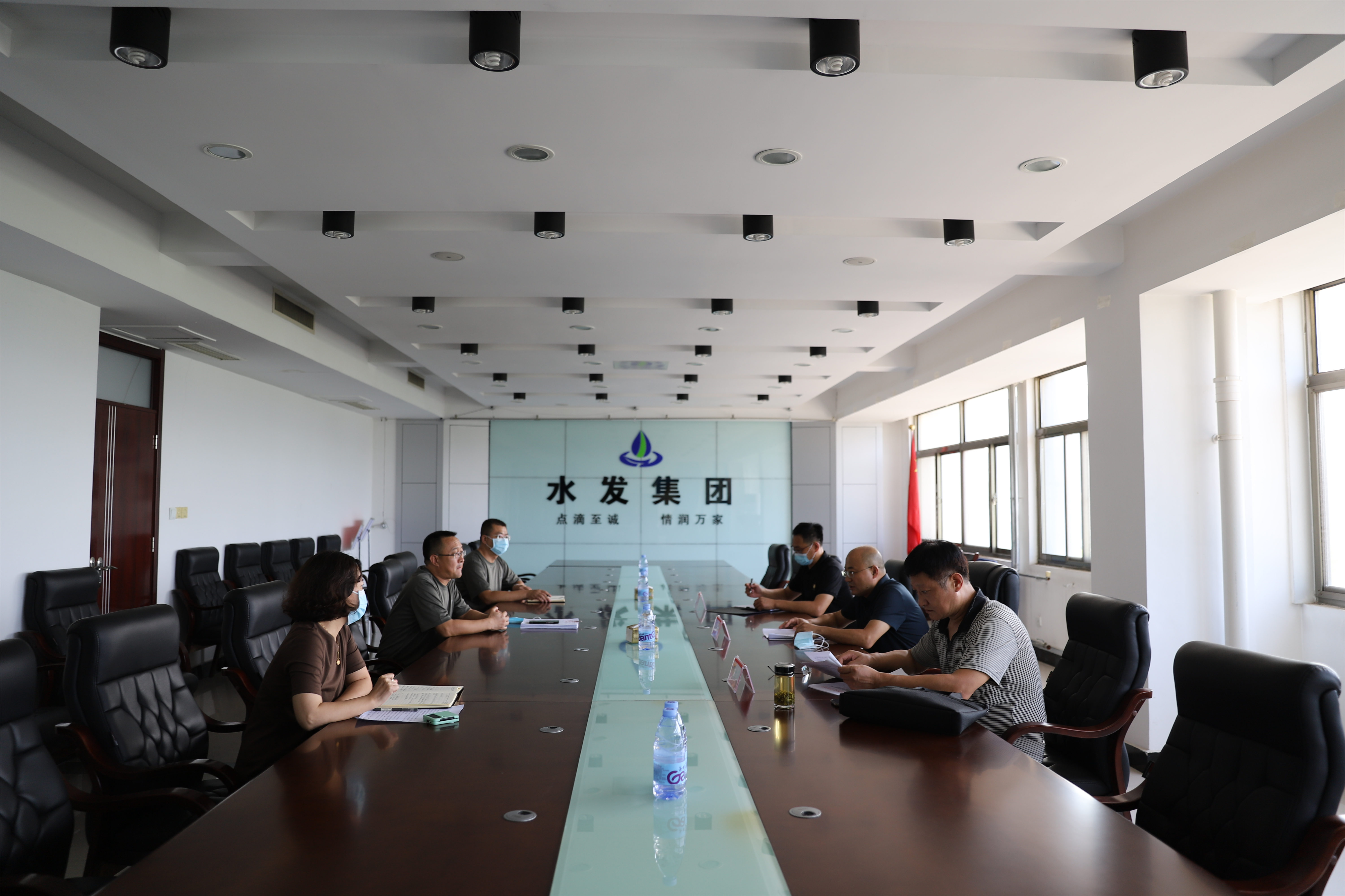 【集团动态】滕州市水务发展集团开展疫情防控暨安全生产督导检查