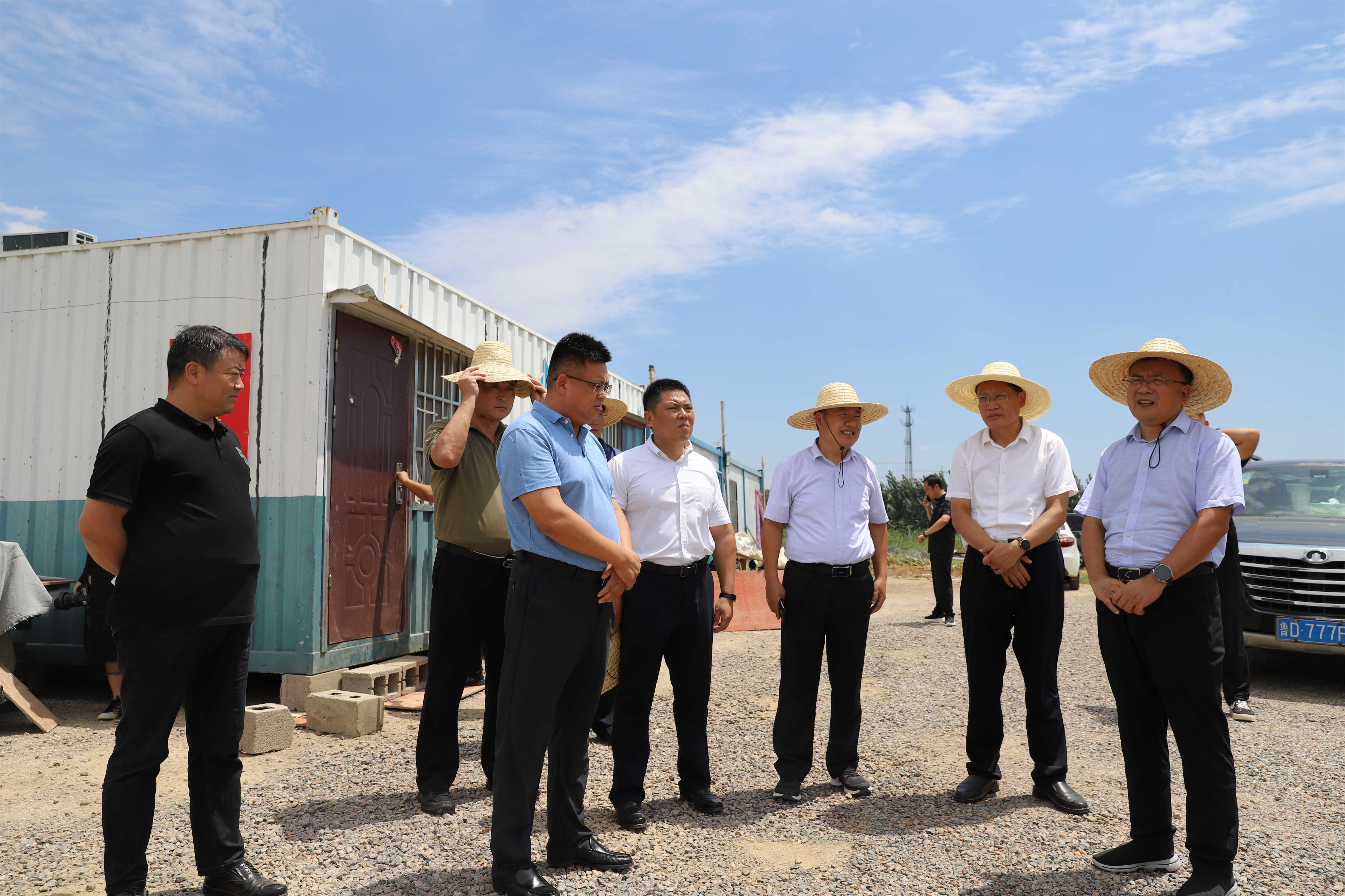 【集团动态】张传纲调研王林水库建设