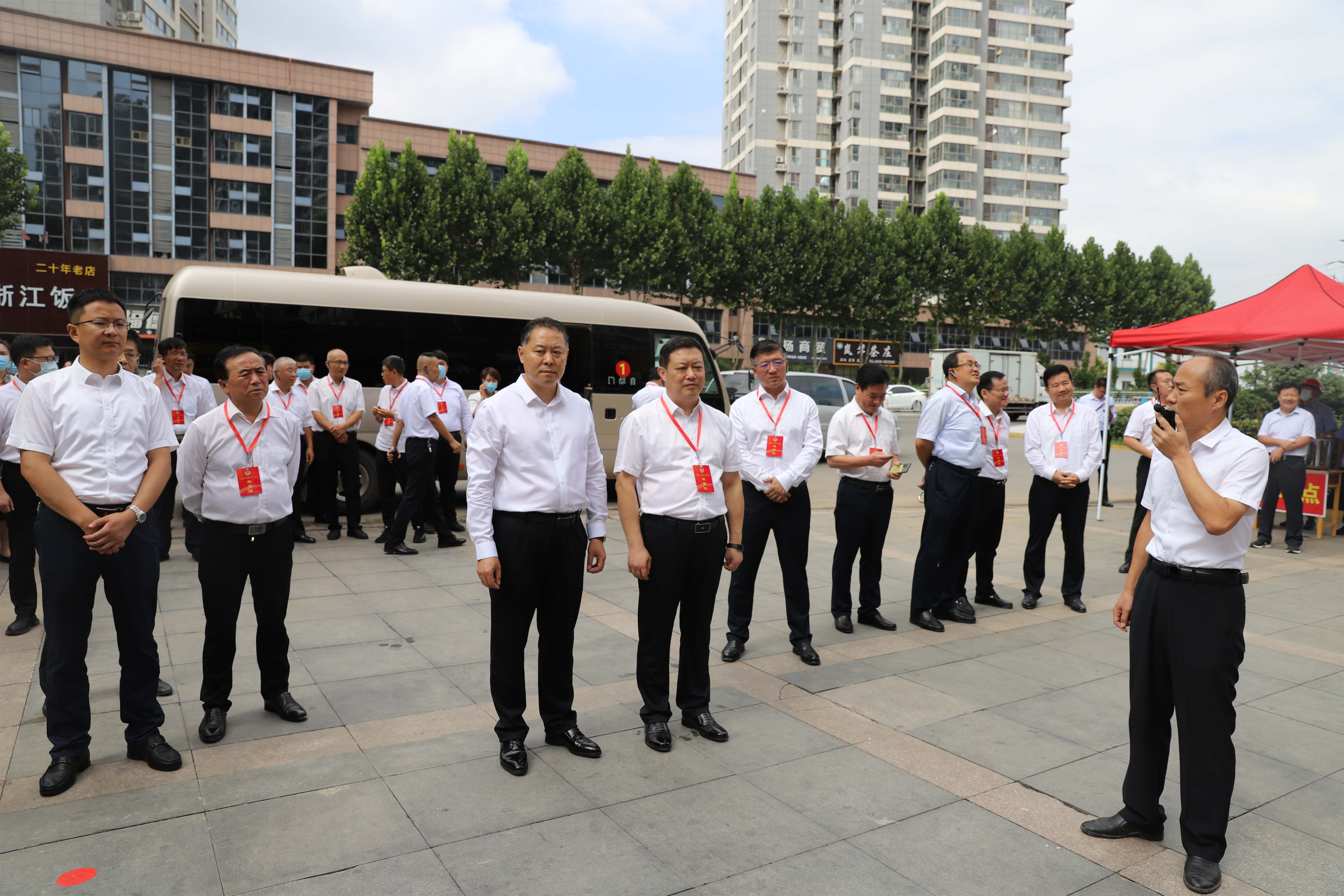 【集团动态】市政协视察雨污合流管网改造项目