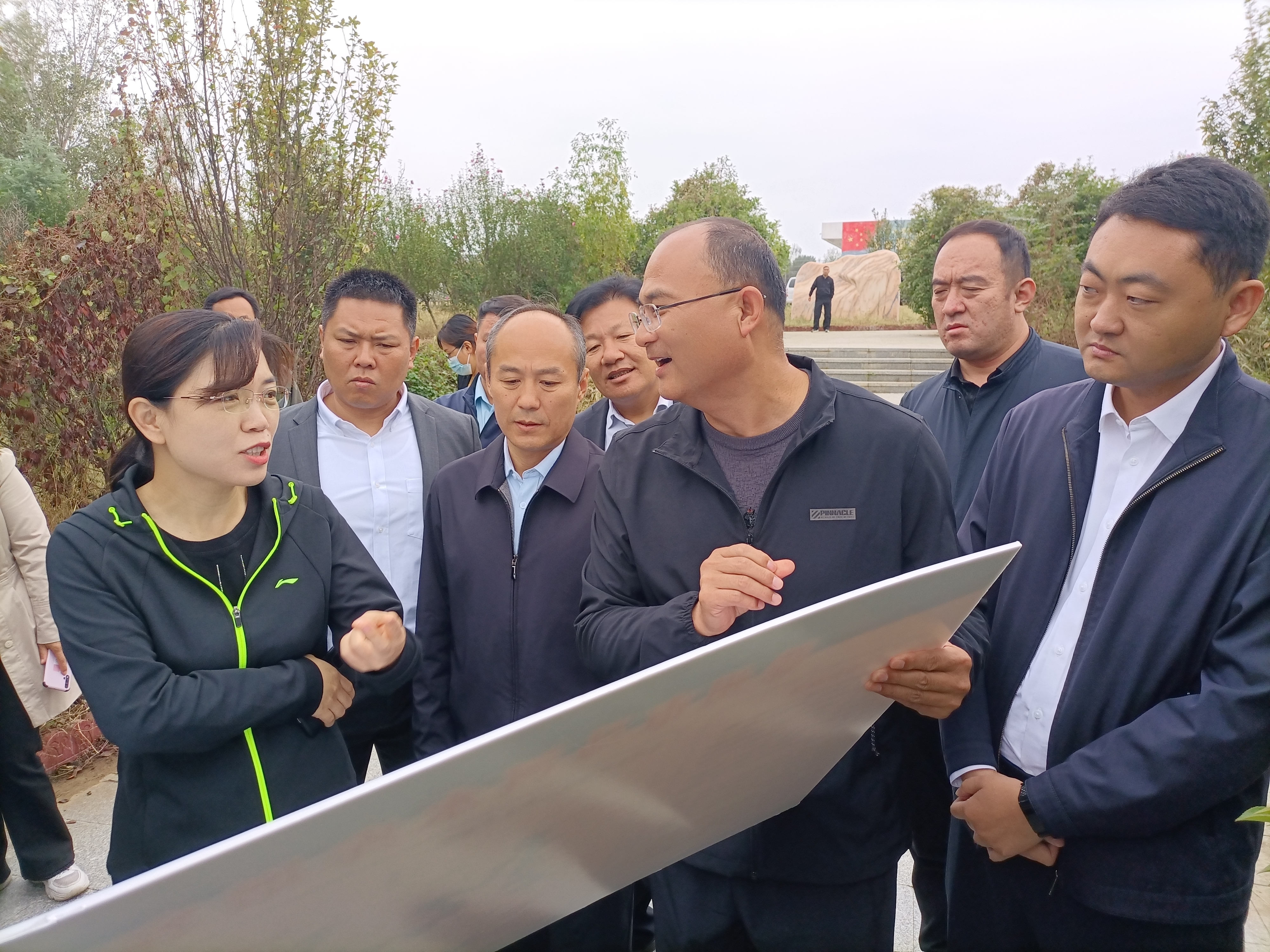 【集团动态】张晓翠副市长视察马河户主水库增容工程