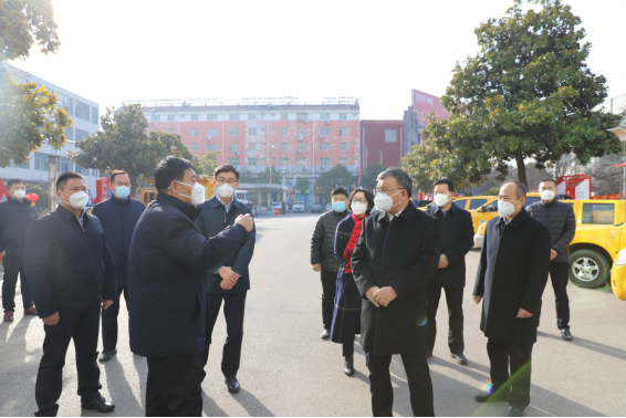 【集团动态】张传纲副市长到市水务发展集团看望春节期间工作在一线的干部职工