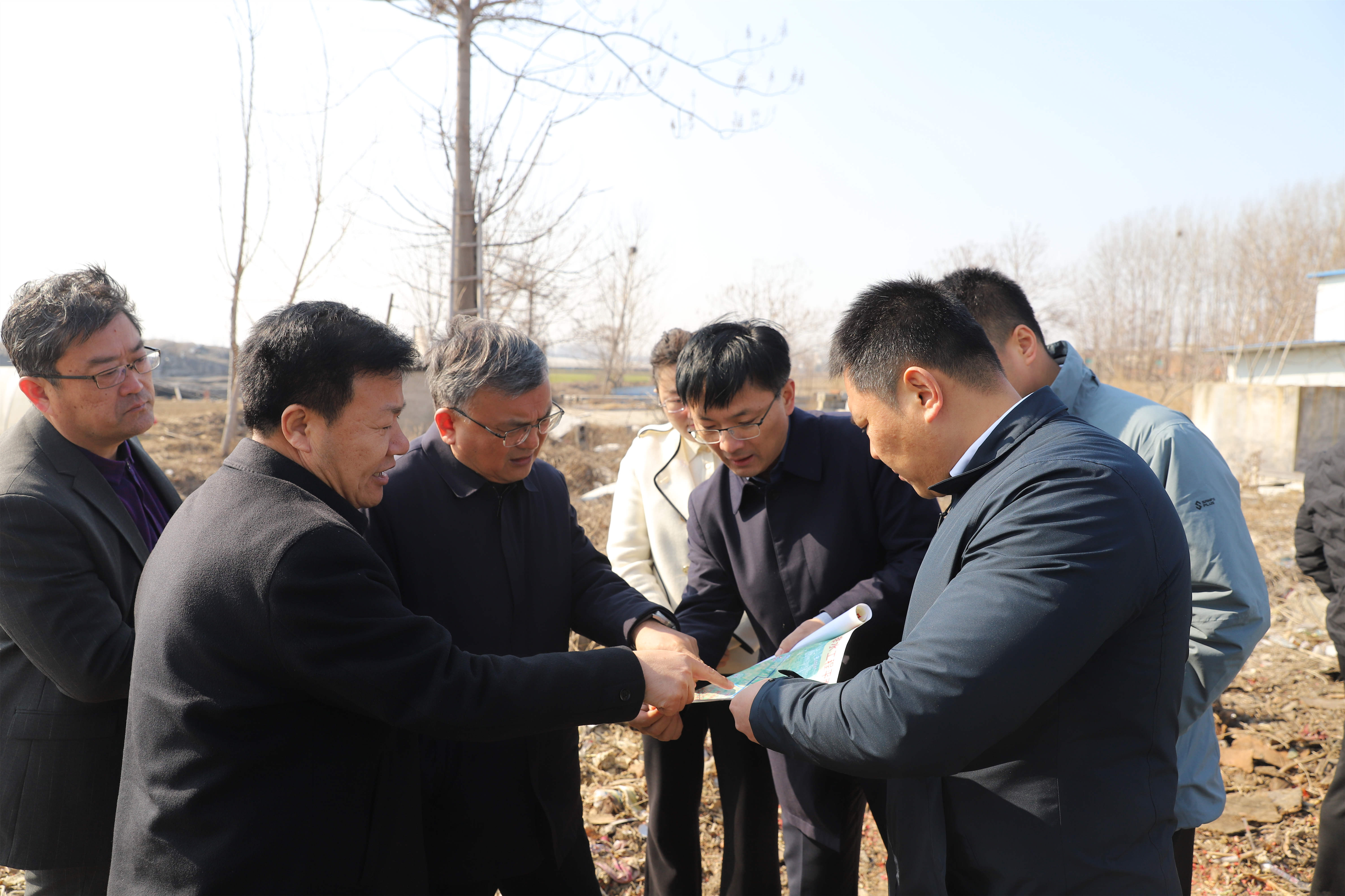 【集团动态】张传纲副市长调研新格林排水工程