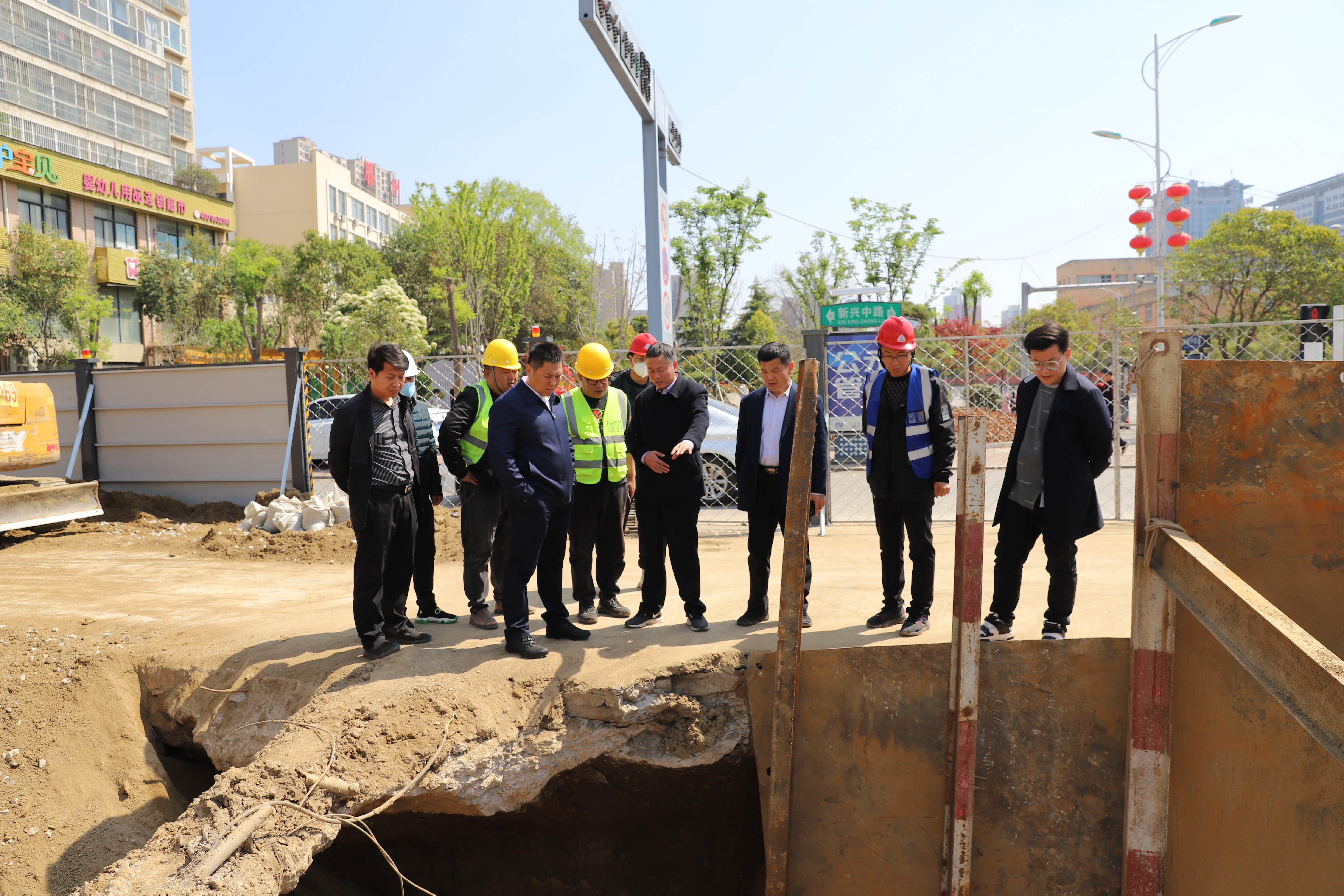 【集团动态】市水务发展集团专题调研重点项目建设