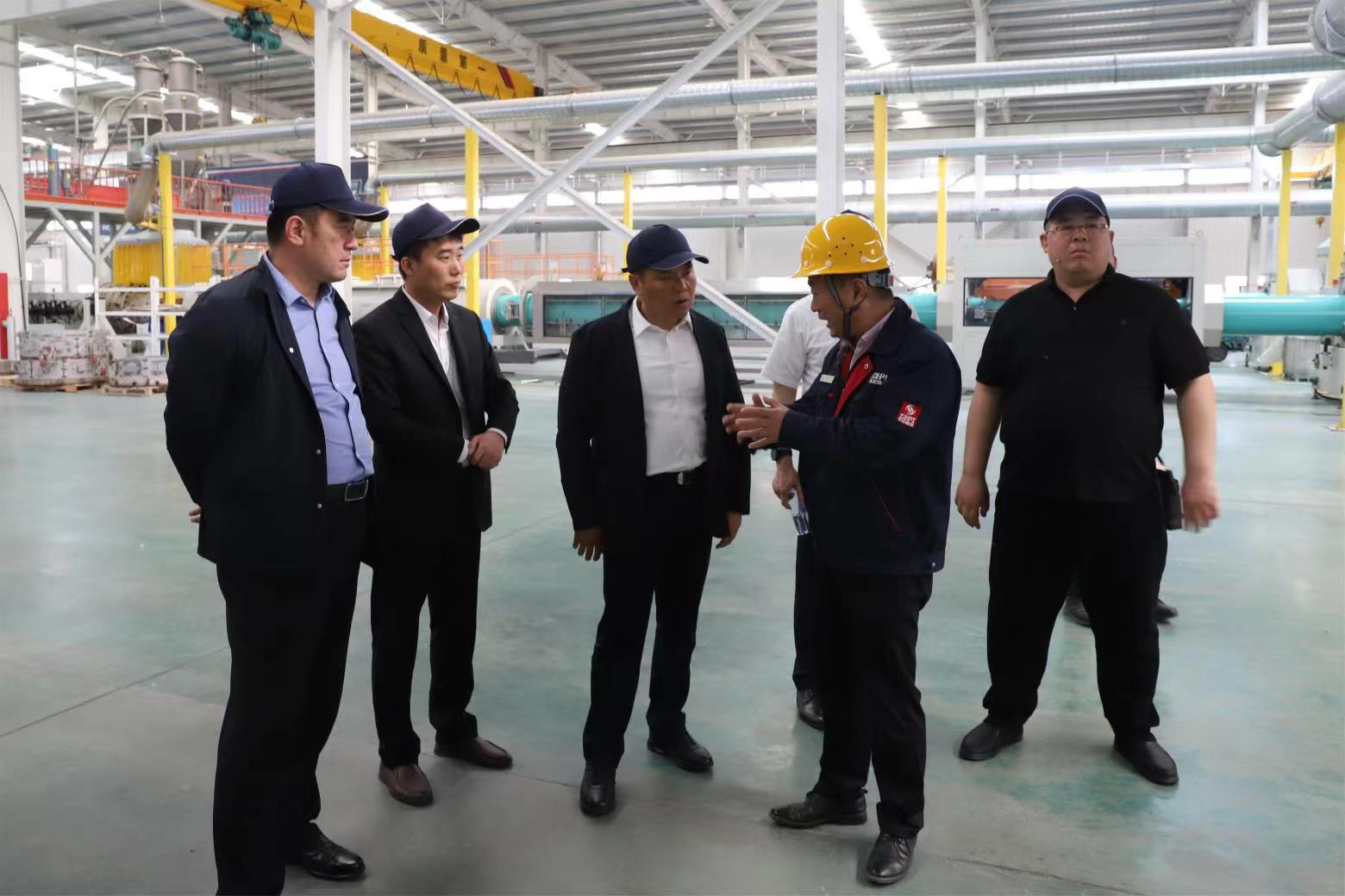 【集团动态】李亚峰带队赴山东东宏管业股份有限公司开展招商洽谈活动