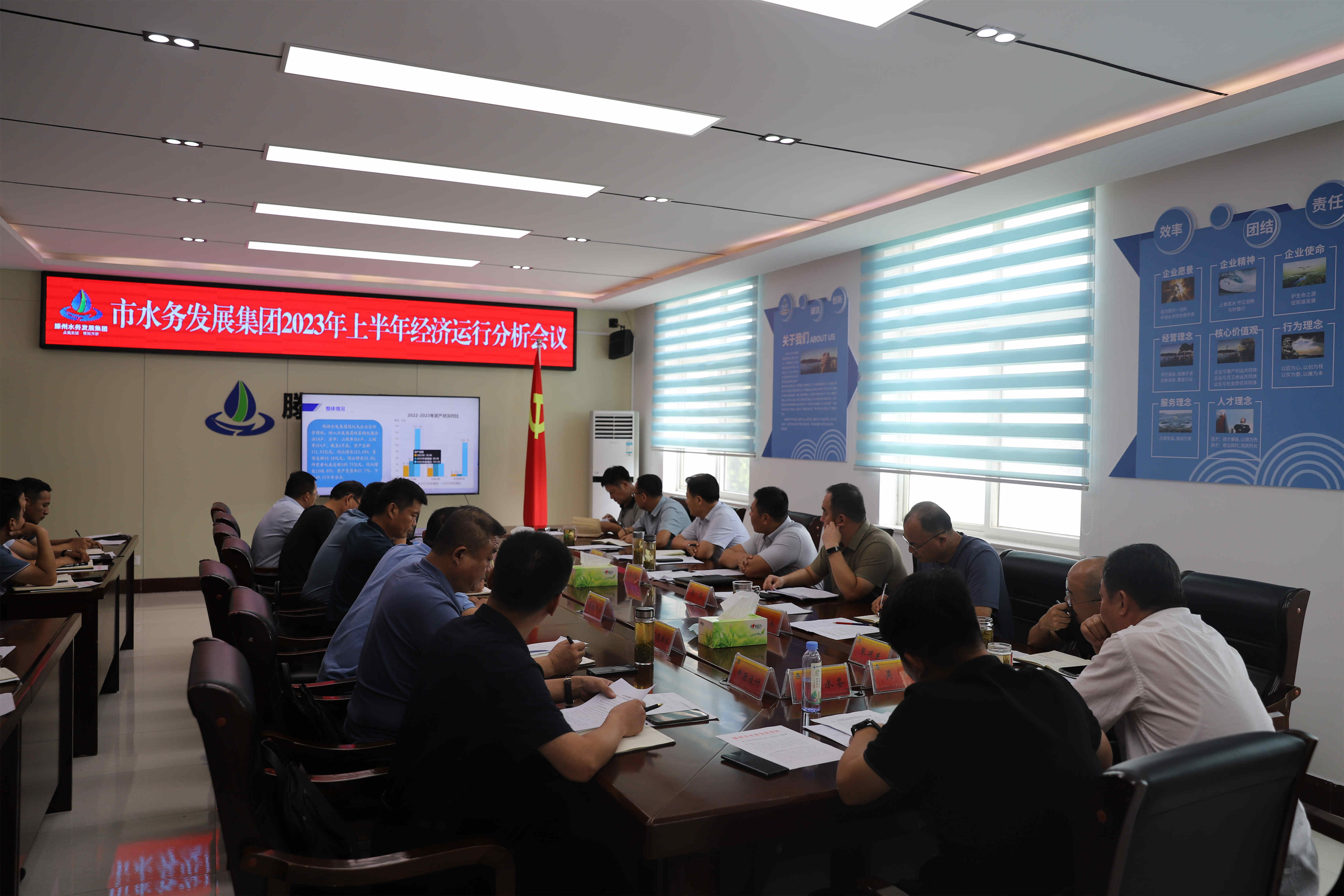 【集团动态】市水务发展集团召开2023年上半年经济运行分析会议