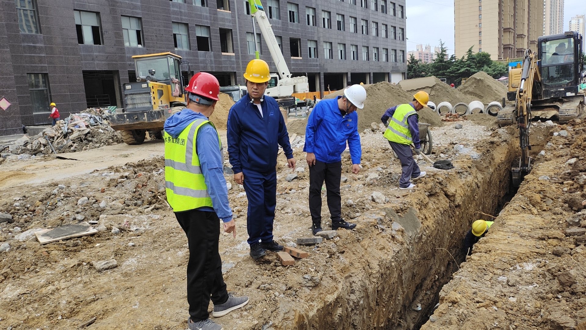 【集团动态】抢抓市场机遇  扎实推进排水项目建设