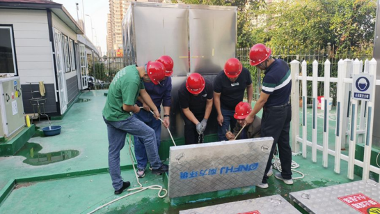 【集团动态】汇通排水有限公司开展秋季排水设施检修