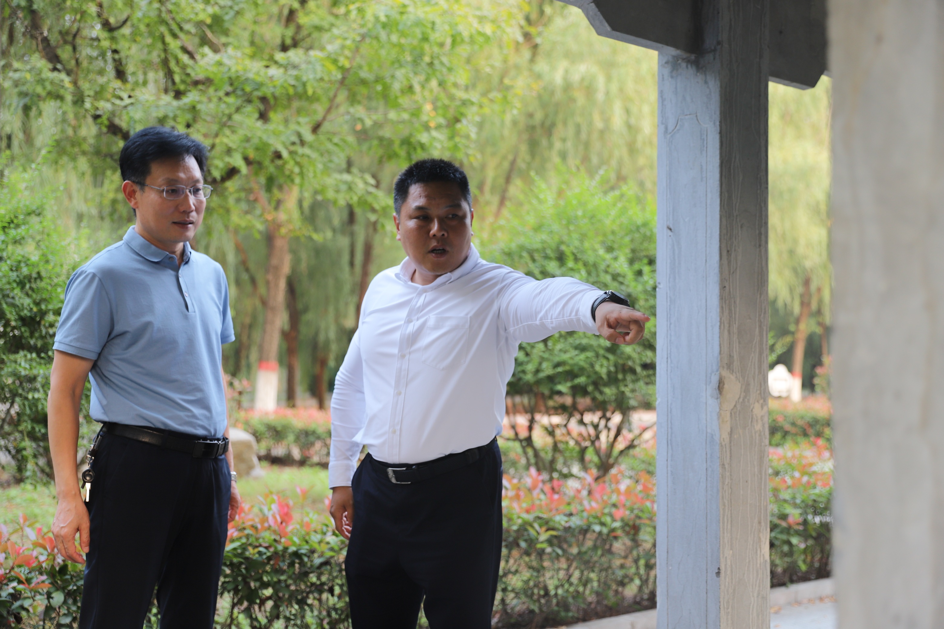 【集团动态】市国资局魏锋局长到荆泉水源地调研