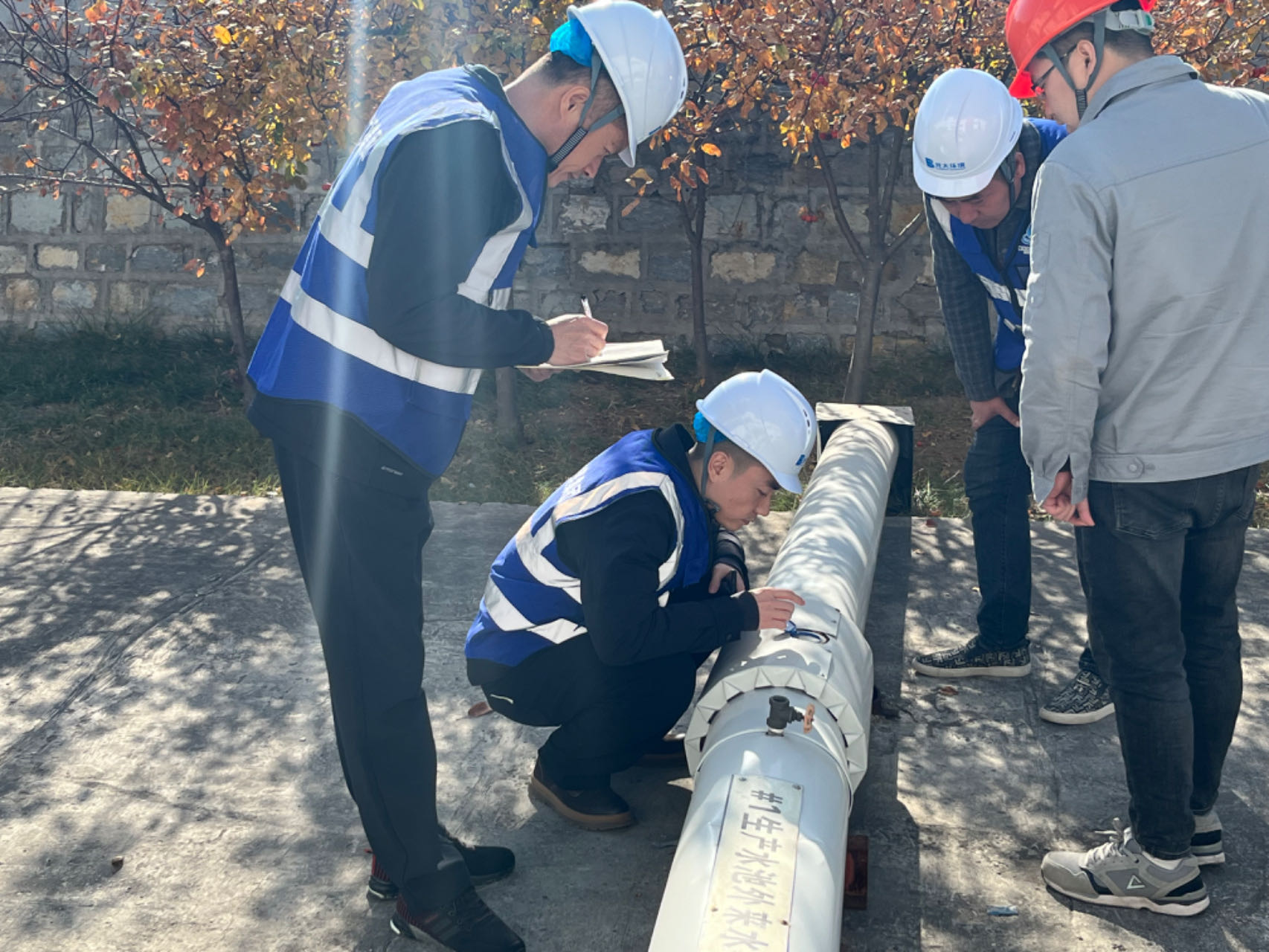 光大环保合同节水项目智能水表安装