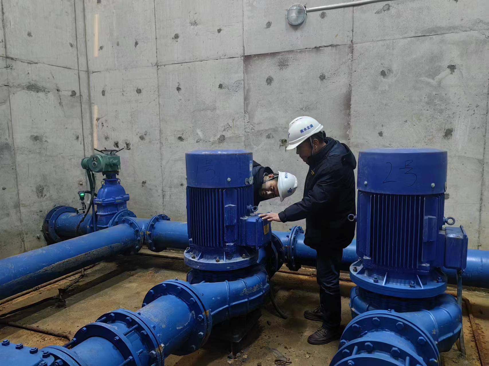 调蓄水库安全生产检查