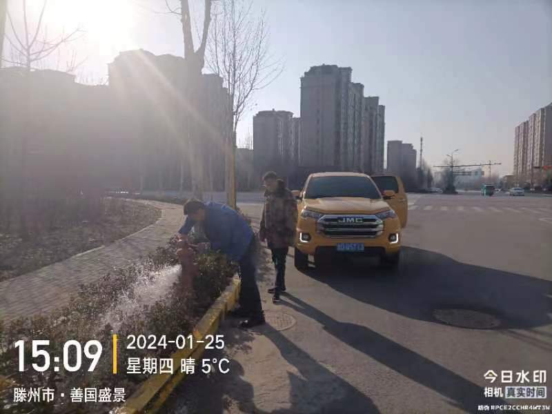 市区消防栓应急检查