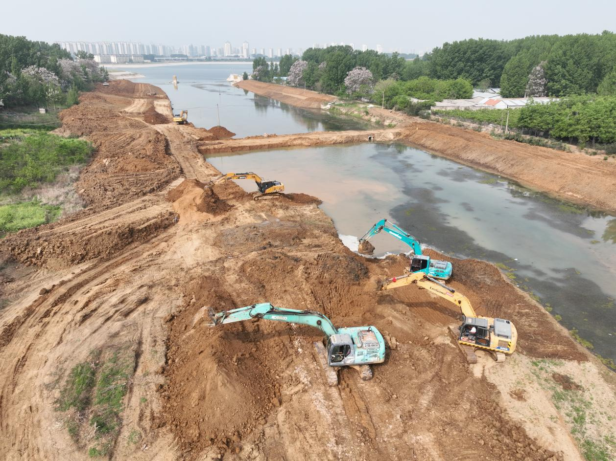 【集团动态】滕州市郭河上游段治理工程初见成效
