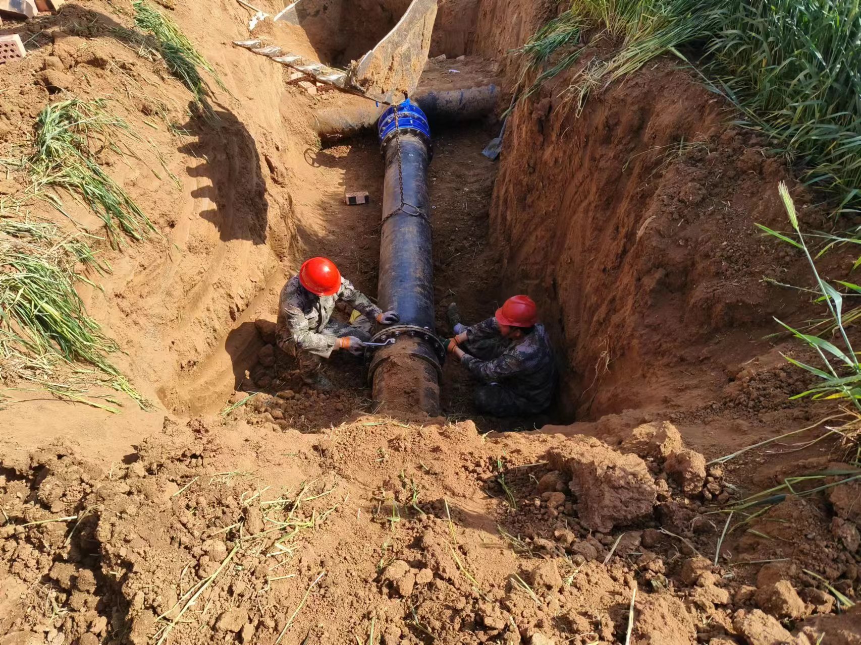 大坞管道维修合口