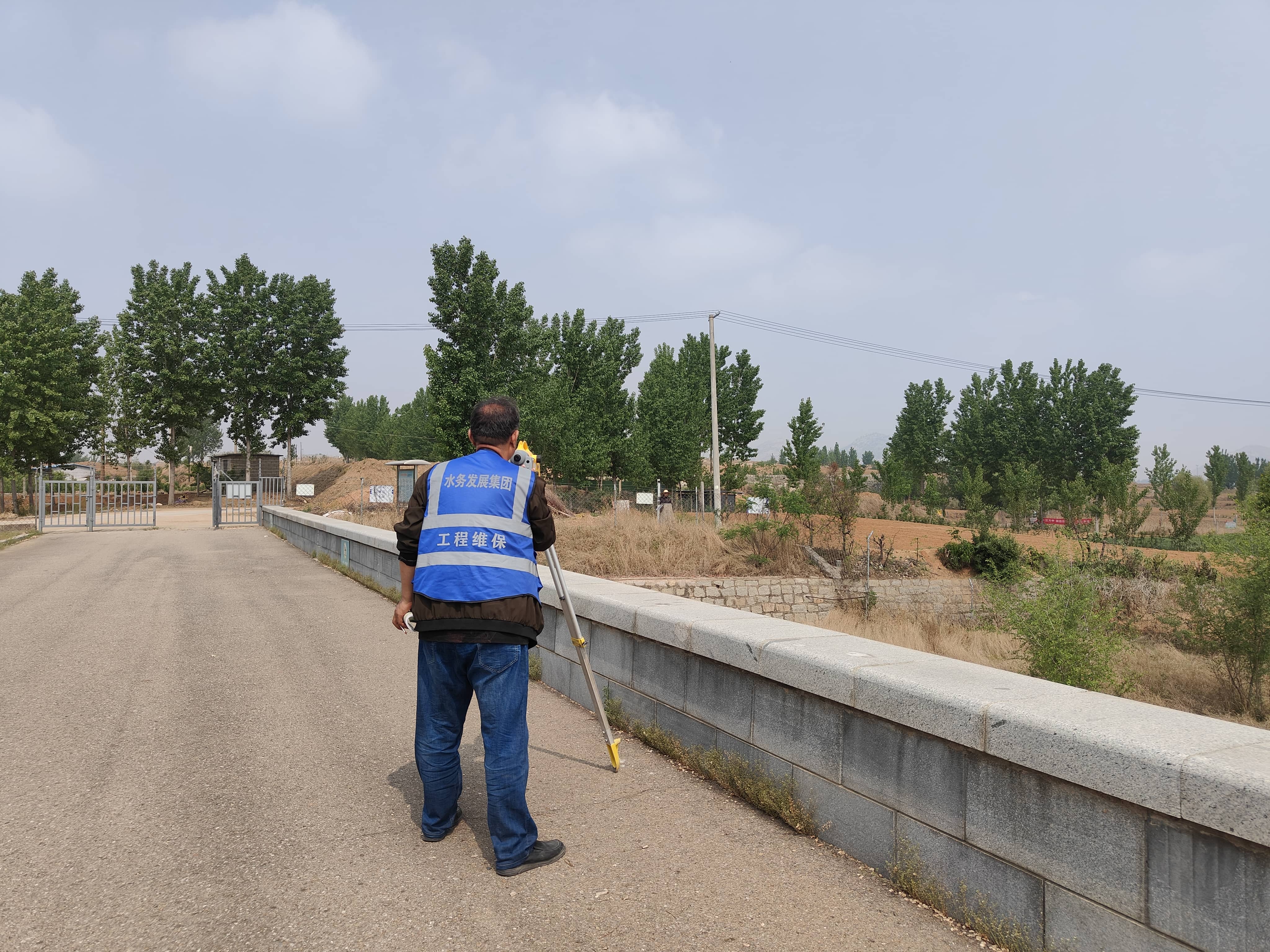 户主水库坝体变形测量