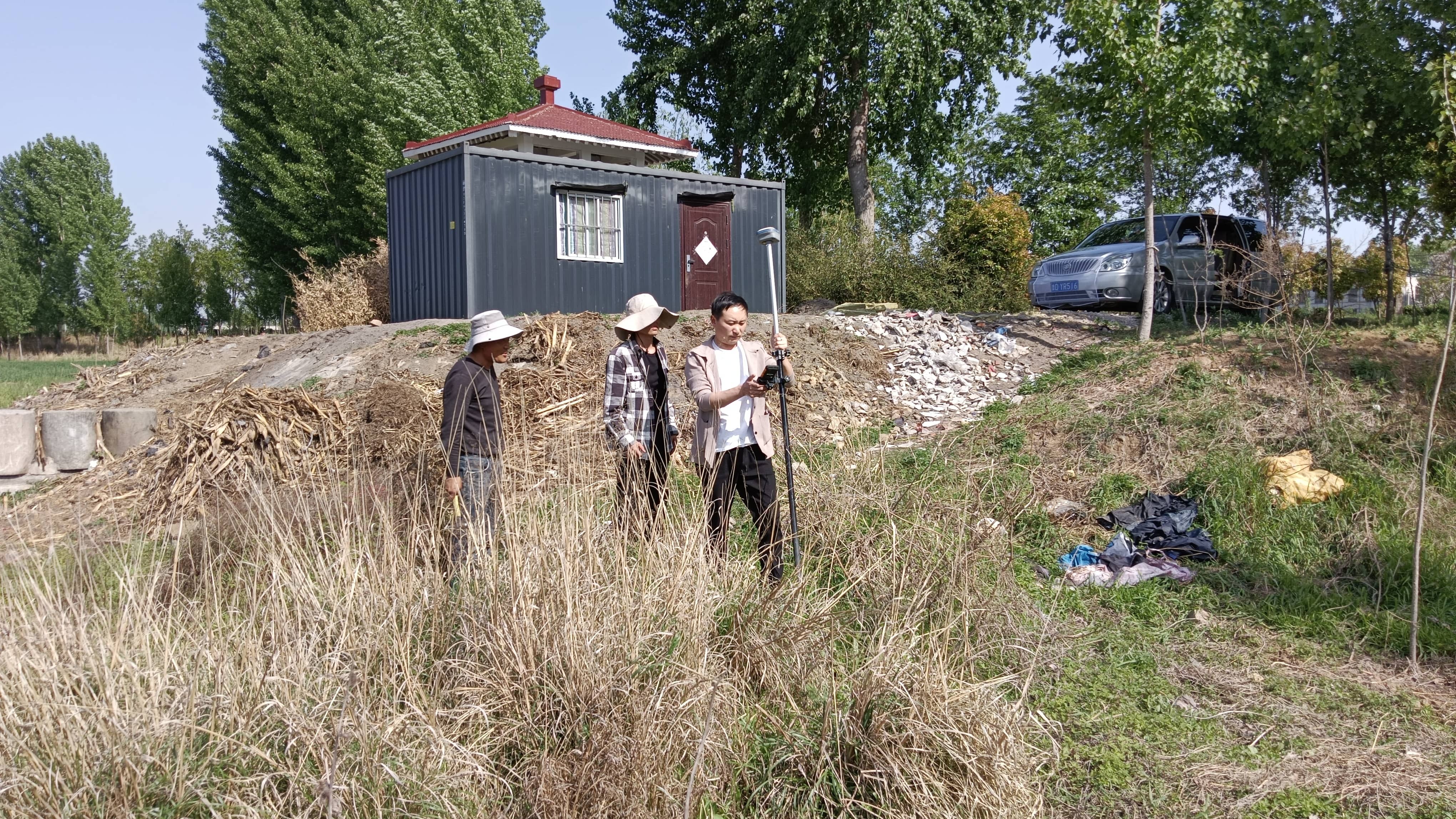 界河鲁班连拱坝校核坐标点