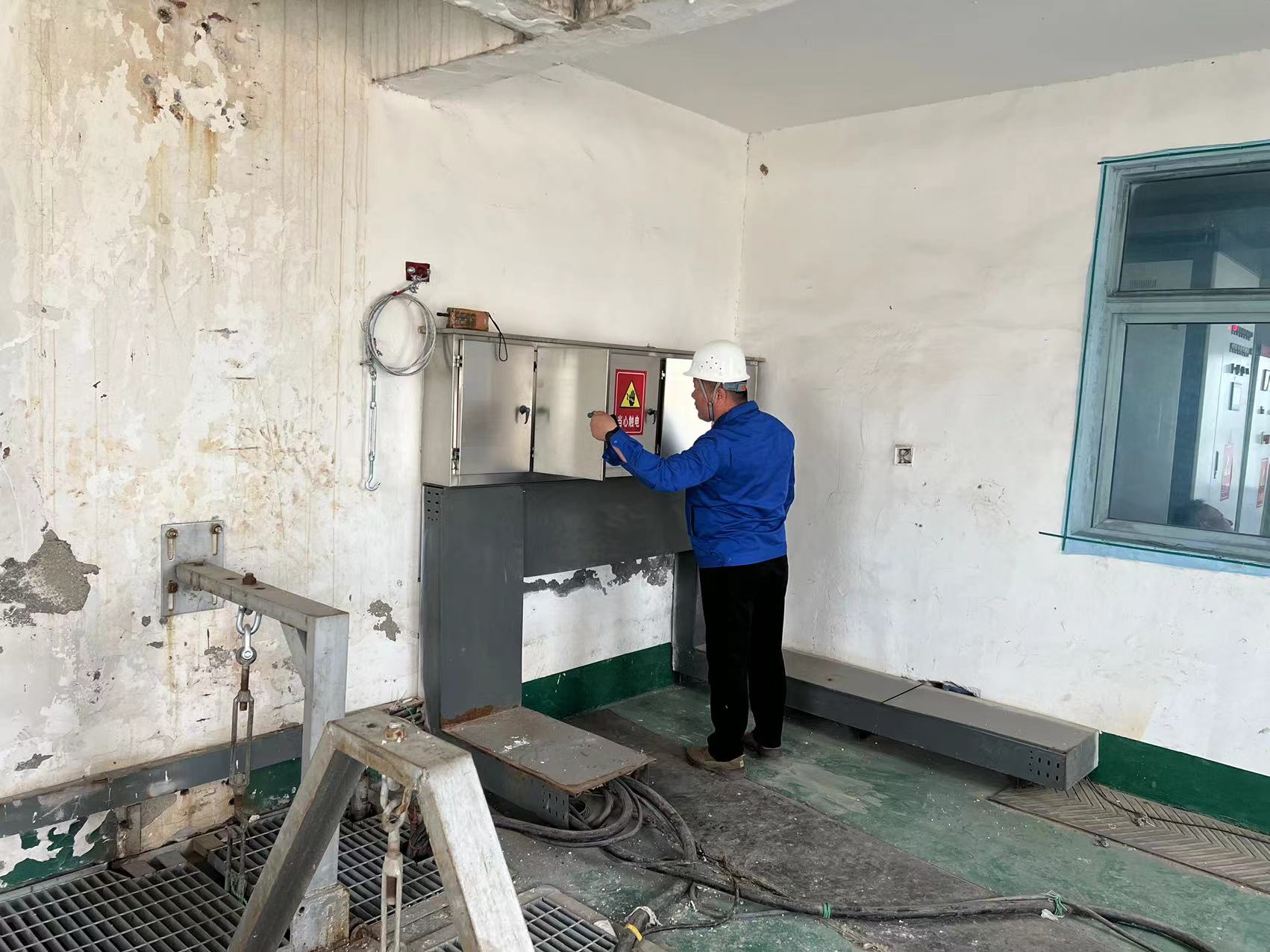 泵站设备设施安全巡检