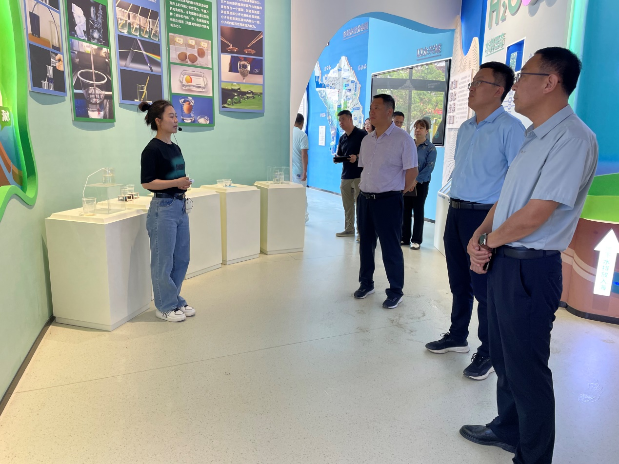 【集团动态】滕州市水务发展集团赴薛城区节水教育基地考察学习
