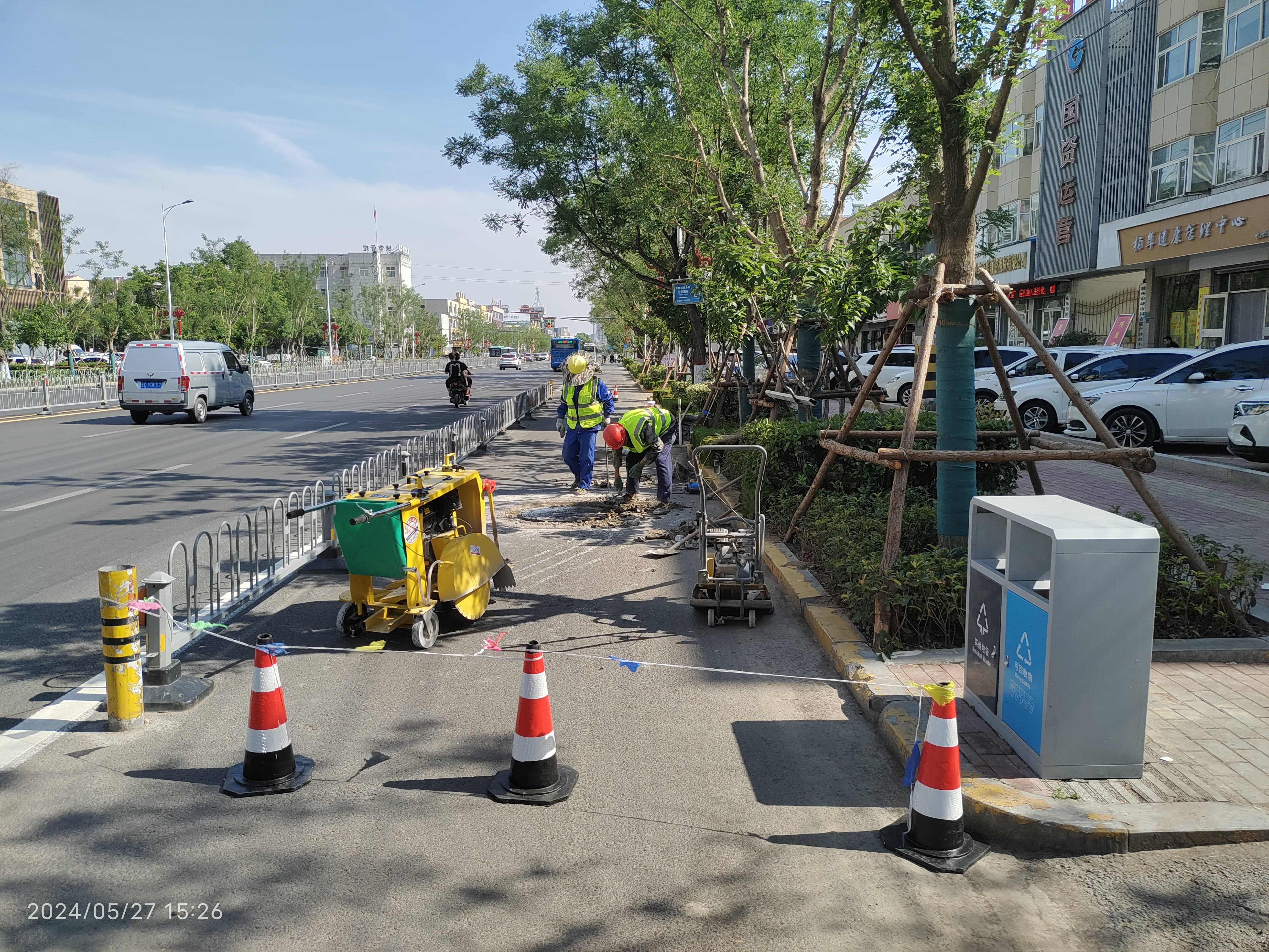 善国北路（陶然酒店至新华后街）西侧辅道井盖整改