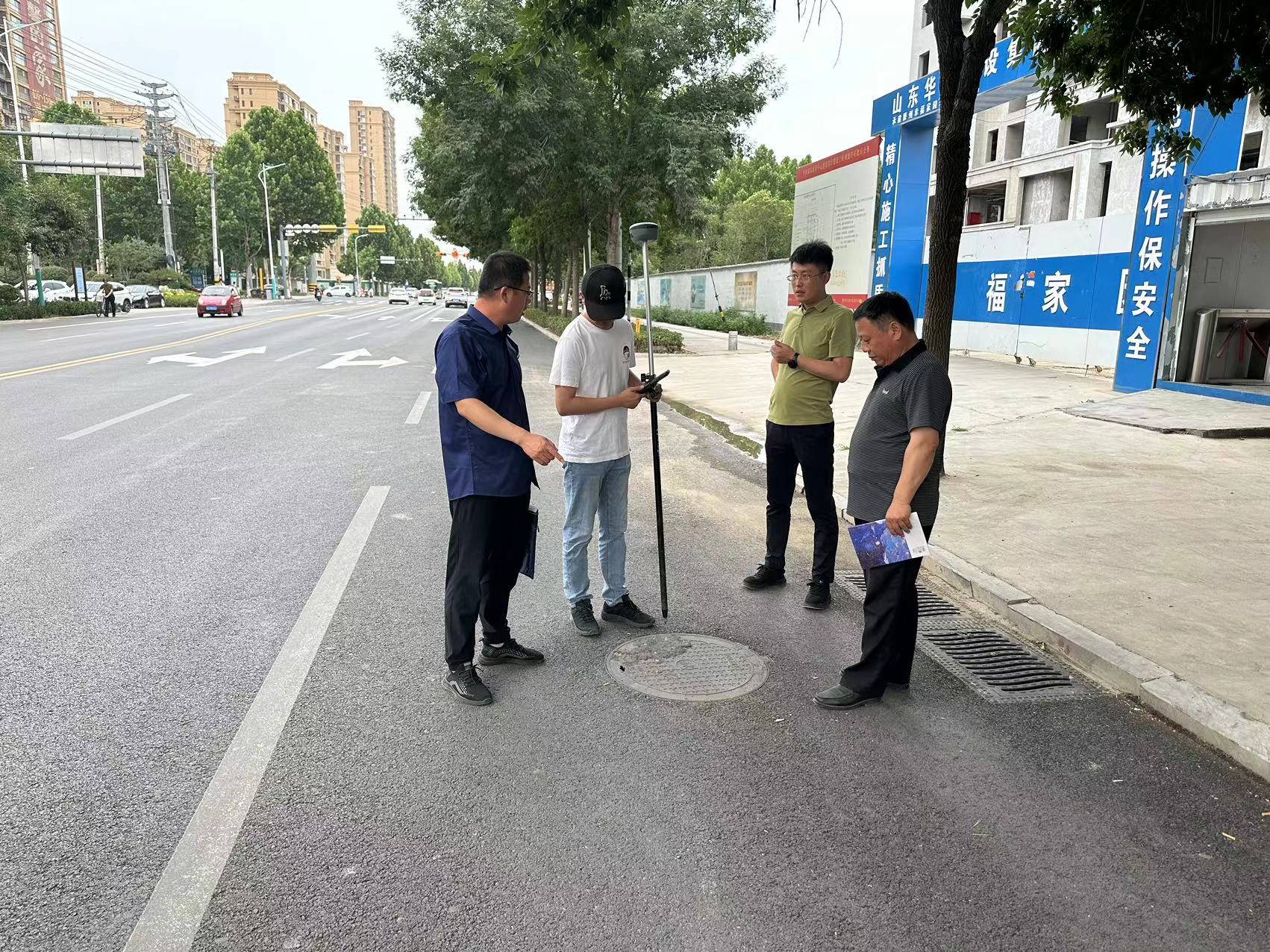 鲍沟镇氟化物处理厂专管项目工程实地勘察调研