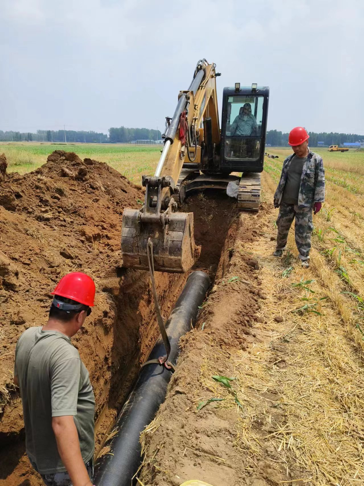 楼里水厂输水管线联络工程