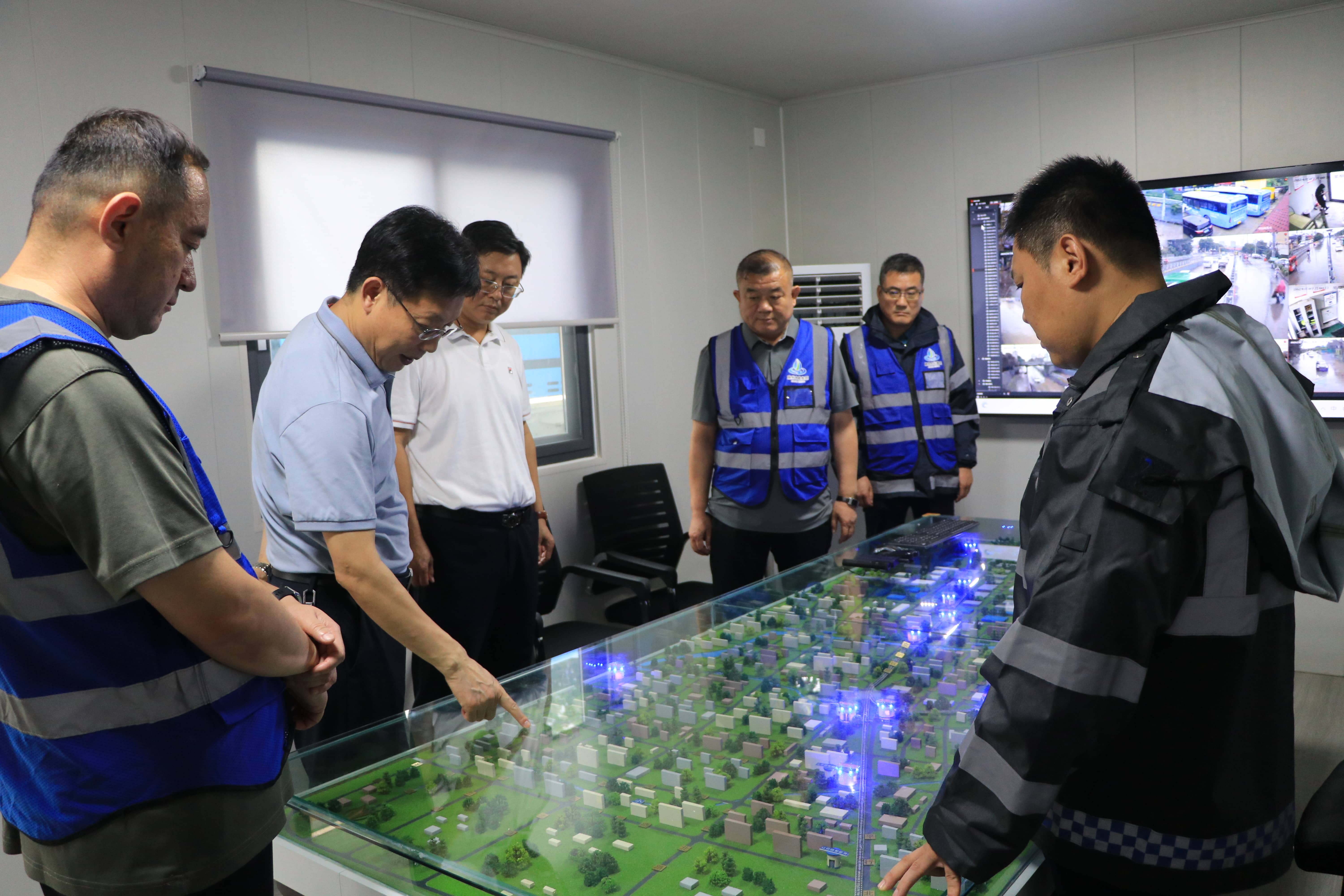 【集团动态】魏锋到集团督导调研城市防汛工作