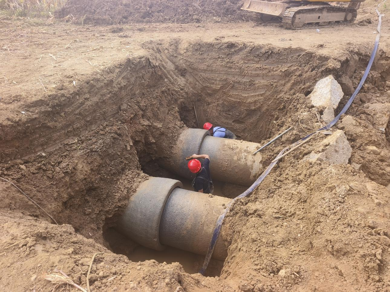 【集团动态】管道抢修不停歇  恪尽职守保供水——市水务发展集团水润水业公司全力抢修漏水点