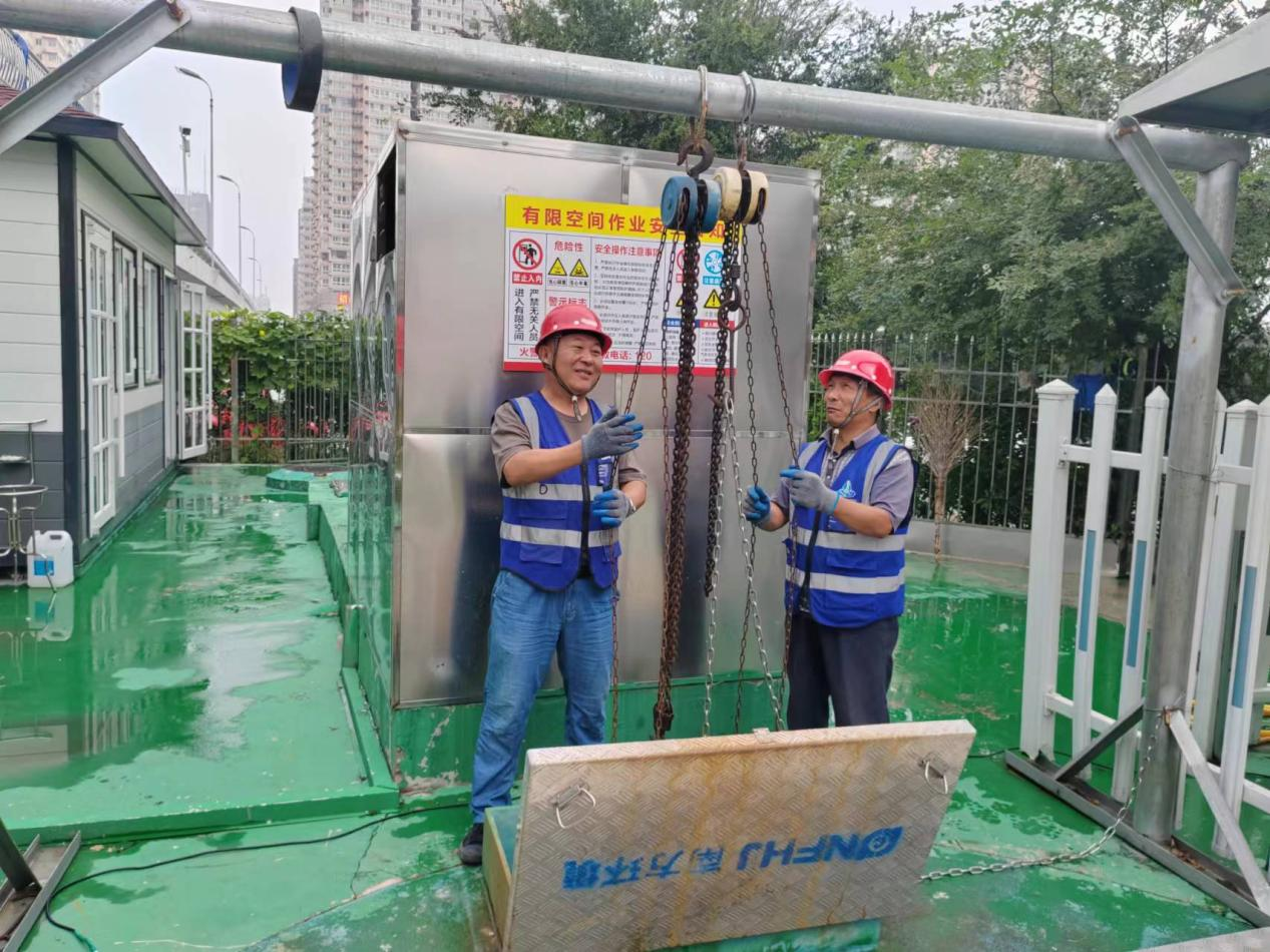 【集团动态】市汇通排水有限公司全面开展秋季泵站设备维护工作