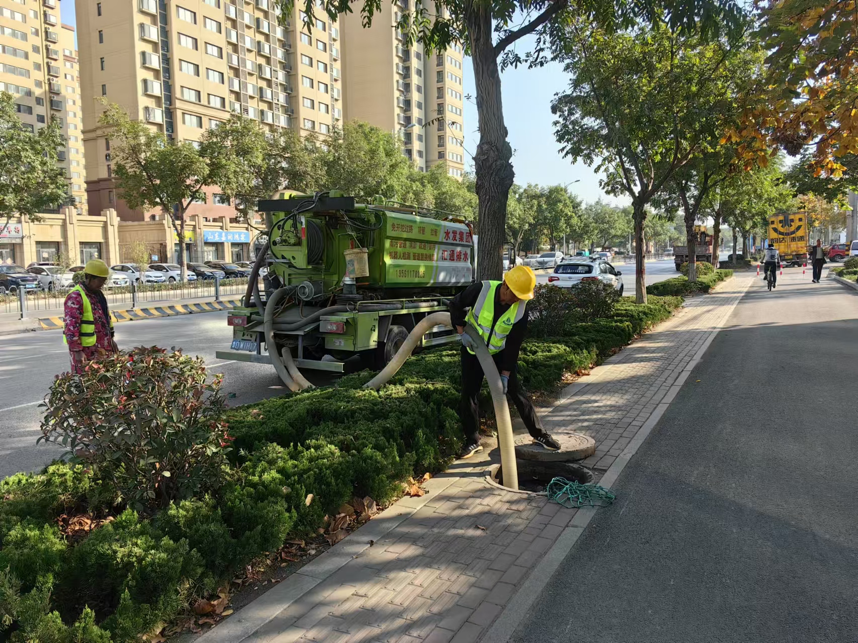 【集团动态】市汇通排水有限公司全面开展排水管网设施巡查养护工作