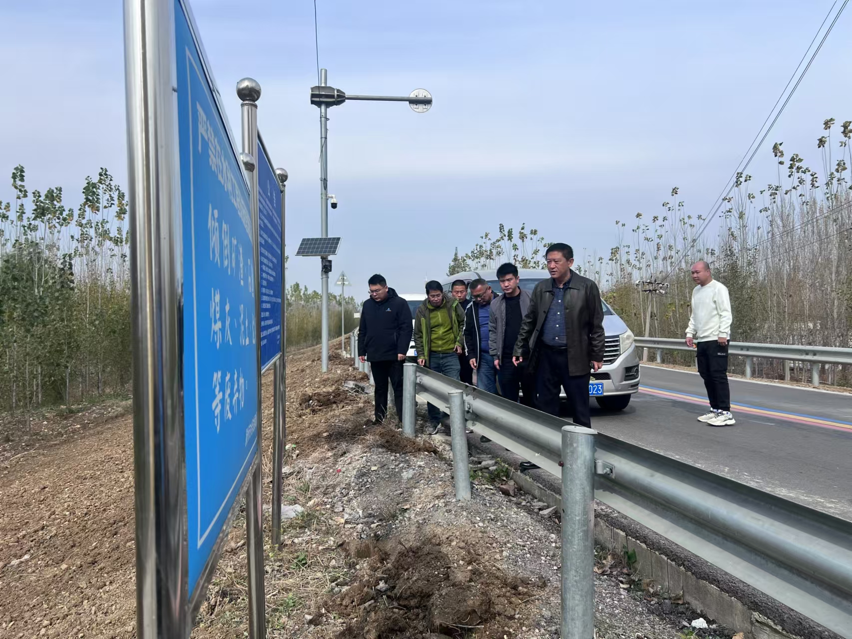 湖东堤安全检查