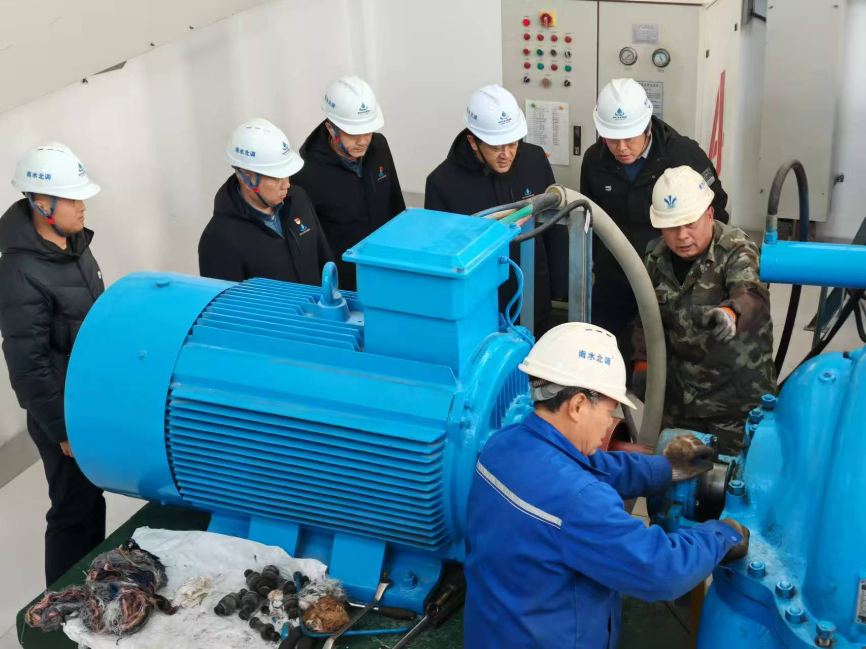 水发公司、浩润公司联合开展安全生产检查活动