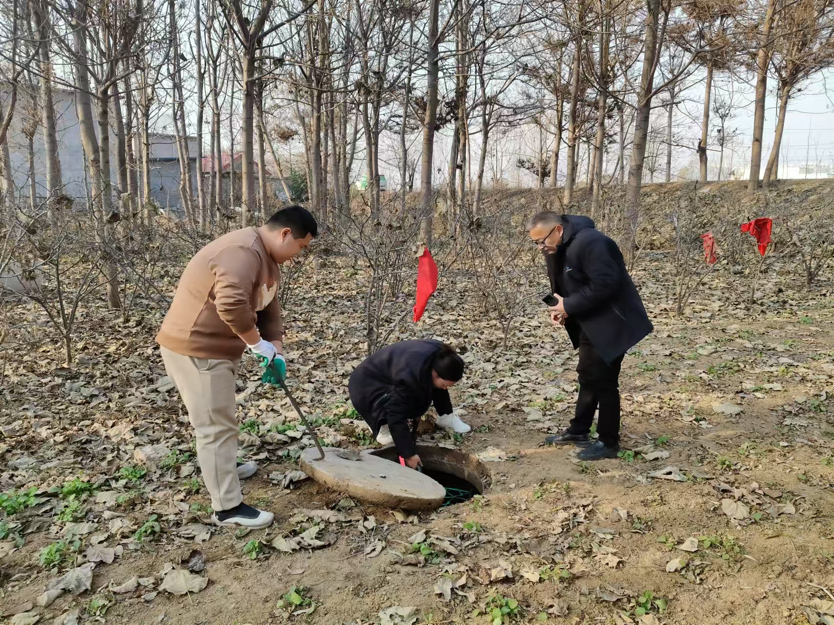 南水北调及再生水管线供水设施安全检查