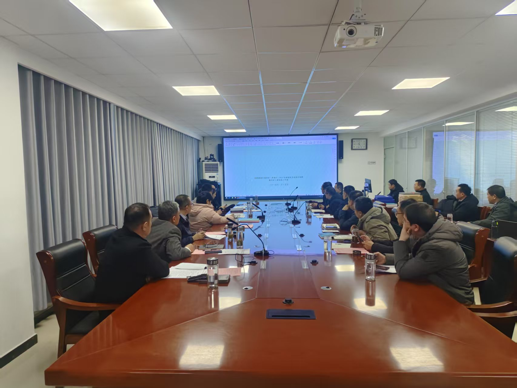 【集团动态】南四湖湖东滞洪区（界郭片）2024年度堤防及进退洪闸维修养护工程顺利通过验收