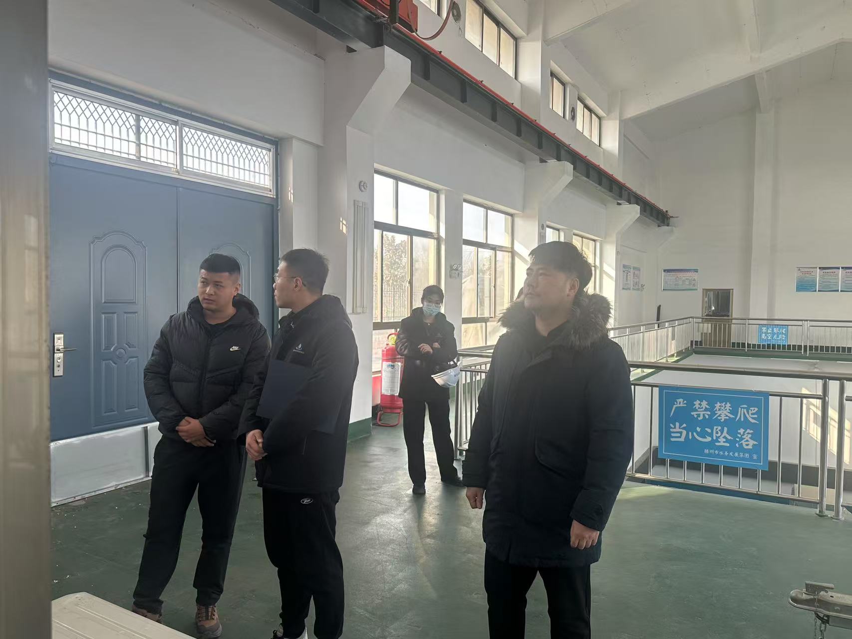 墨子湖调蓄水库安全生产检查