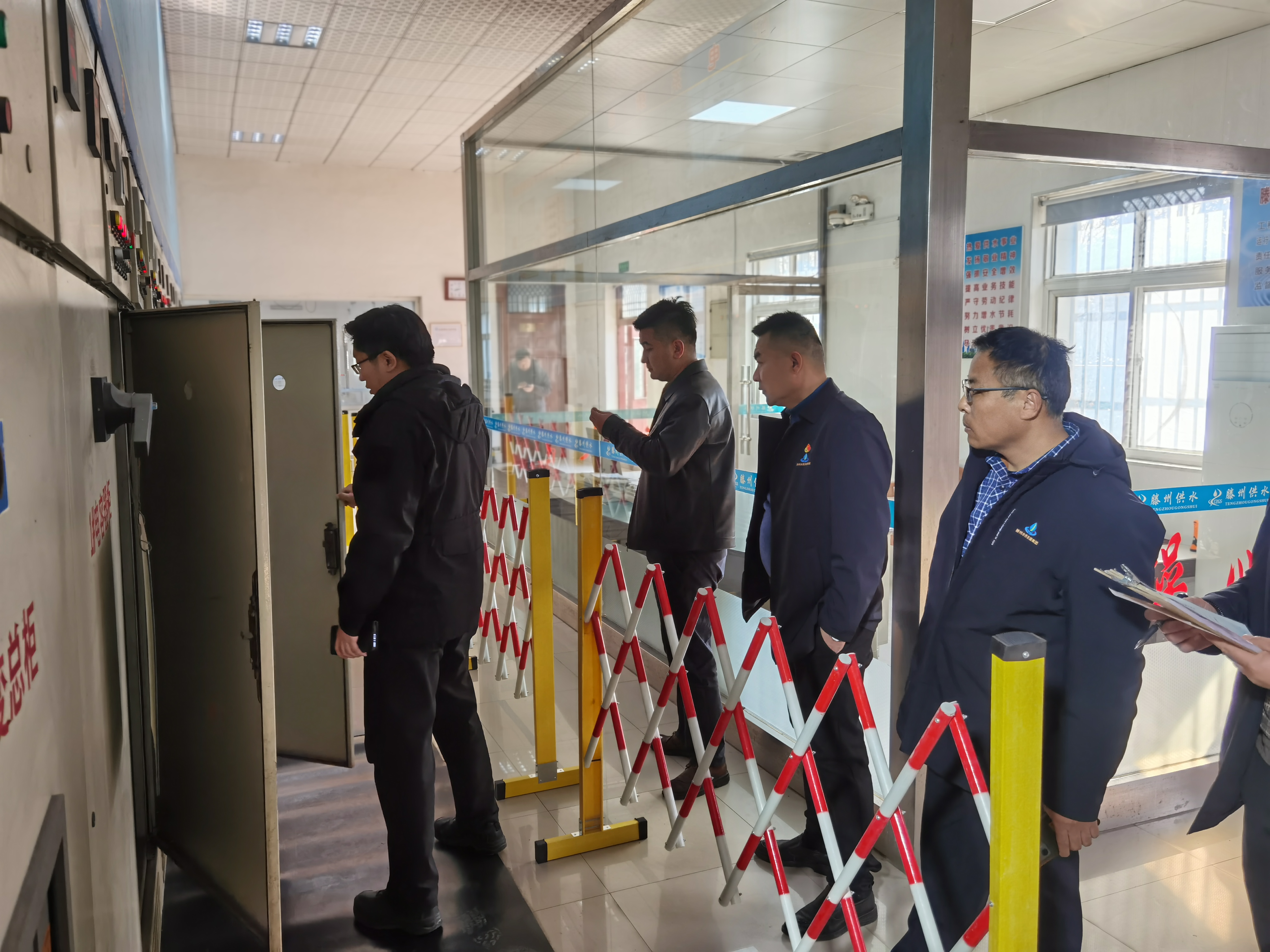 【集团动态】强化安全意识  筑牢安全屏障—市中润供水有限公司开展安全生产大检查