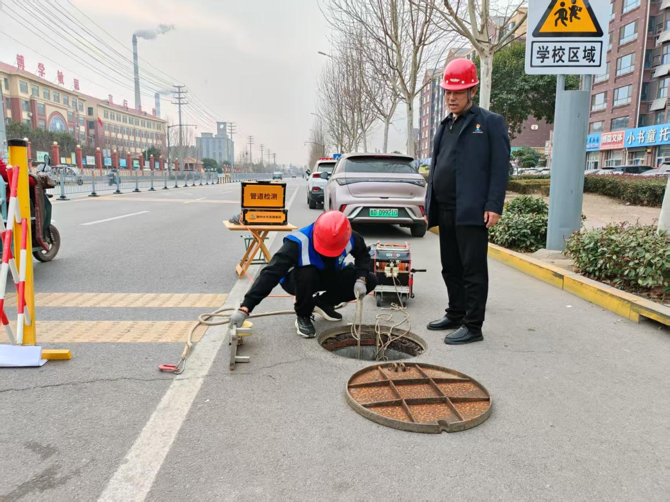 【集团动态】机器人精准探路  管网检测更高效