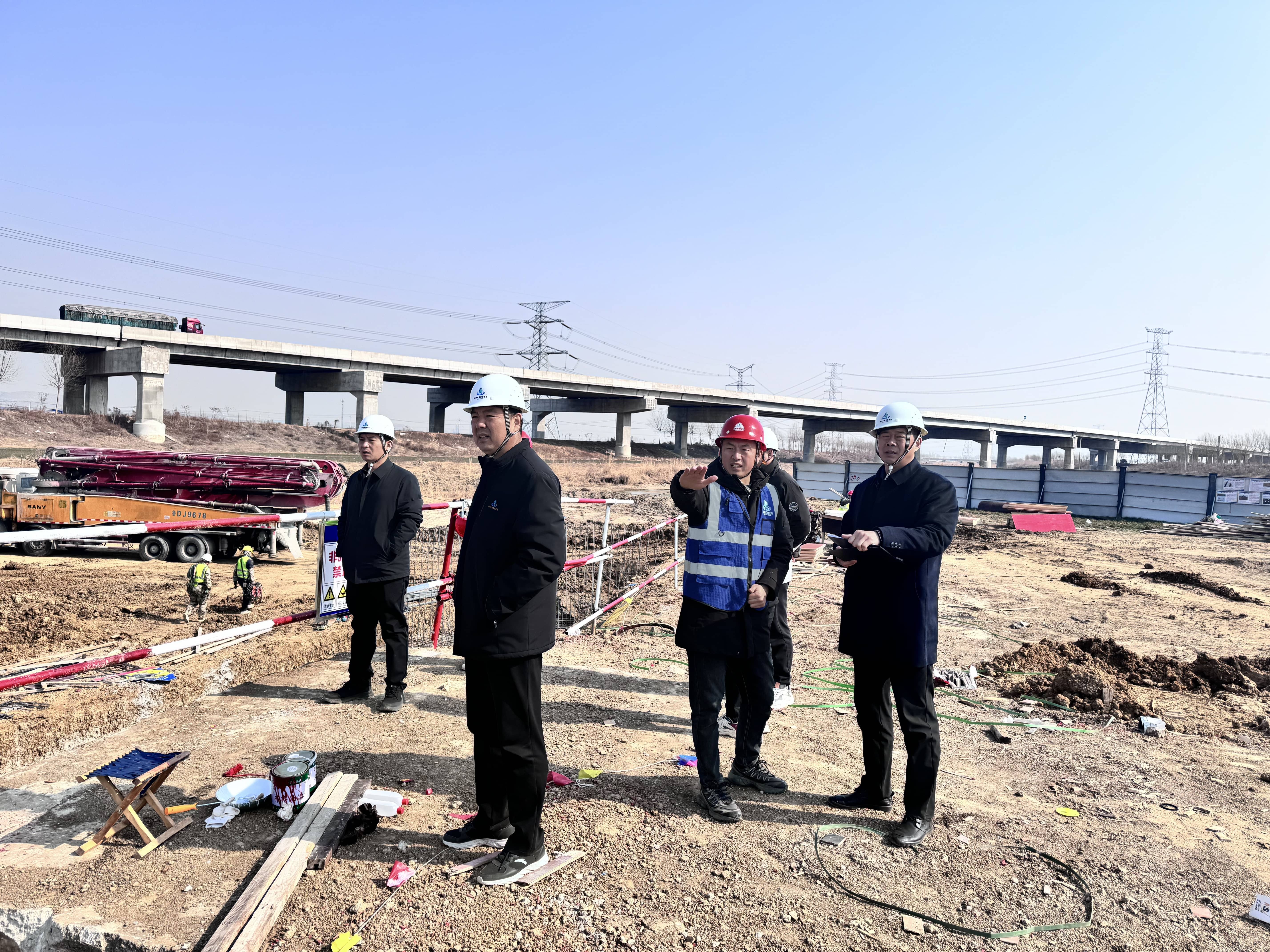 督导检查界河拦蓄引调水工程