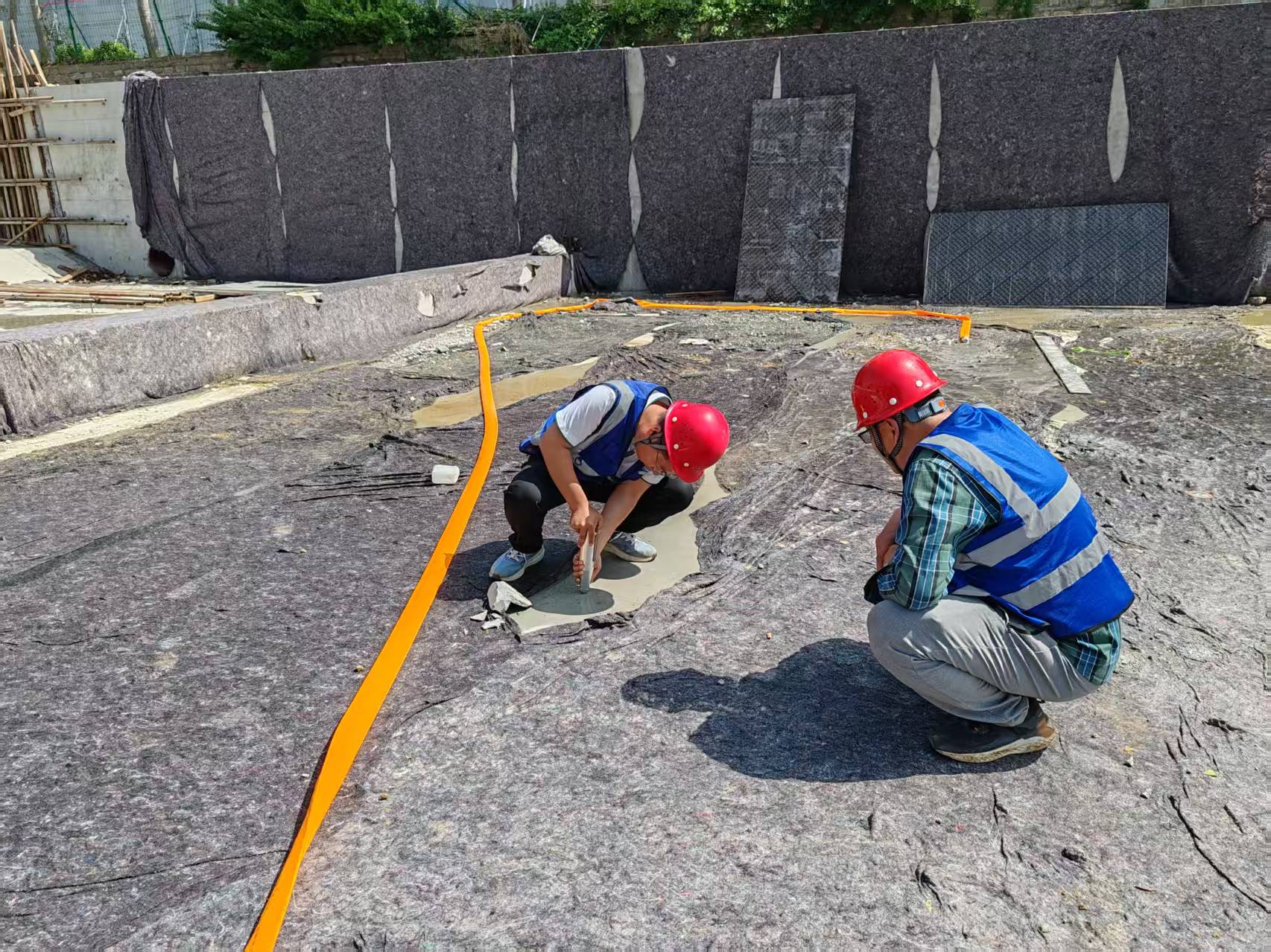 在建工程质量进行现场取样检测