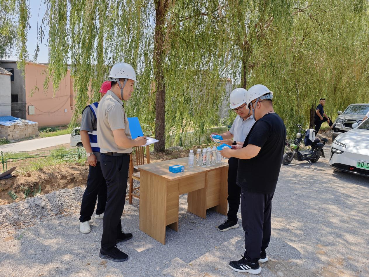 【集团动态】滕州市水务发展集团中辉建设工程有限公司开展工程施工夏季安全生产专项检查