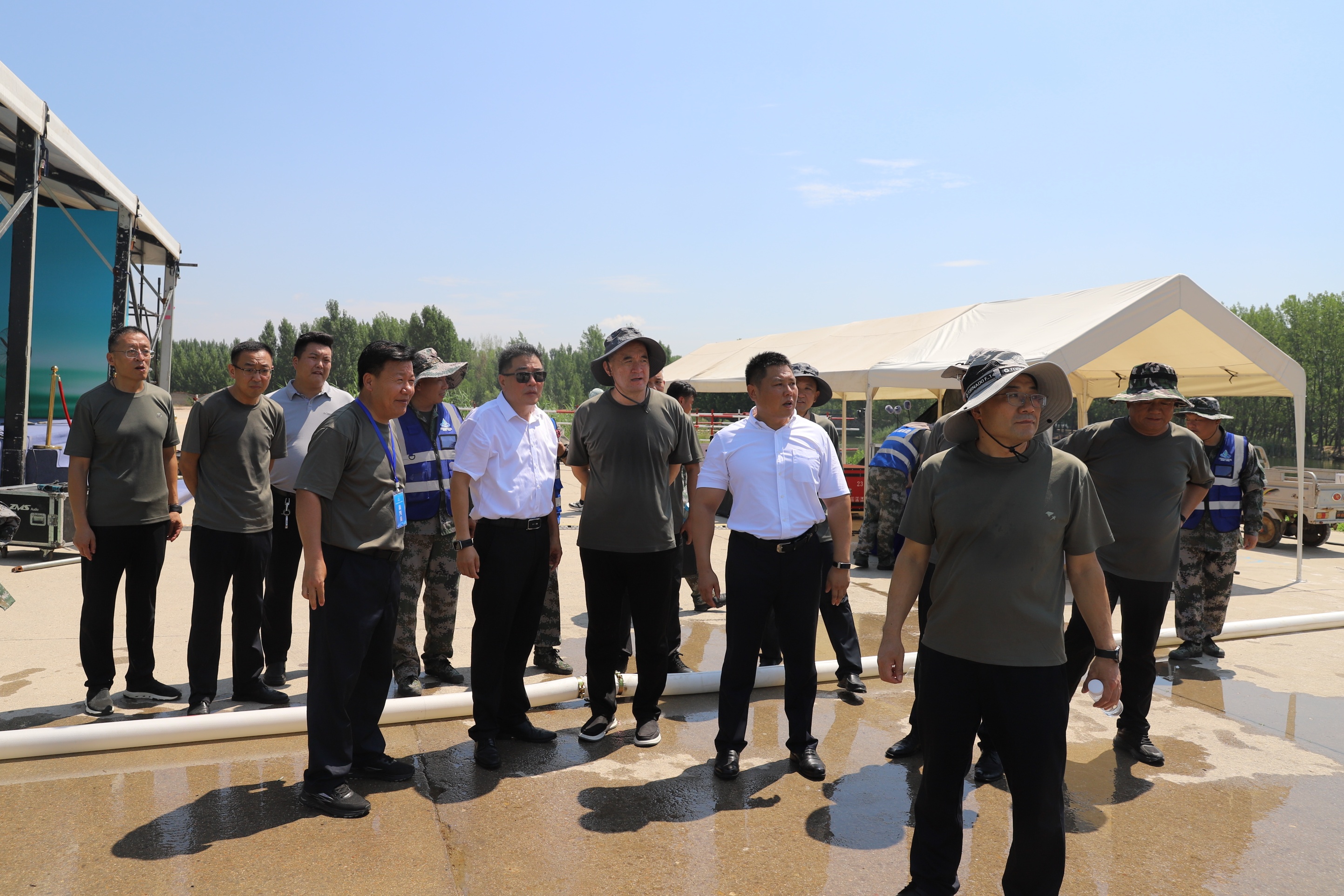 【集团动态】以练促战砺精兵 技能比武展风采—滕州市水务发展集团举行防汛应急紧急拉练暨动力站操作技能竞赛