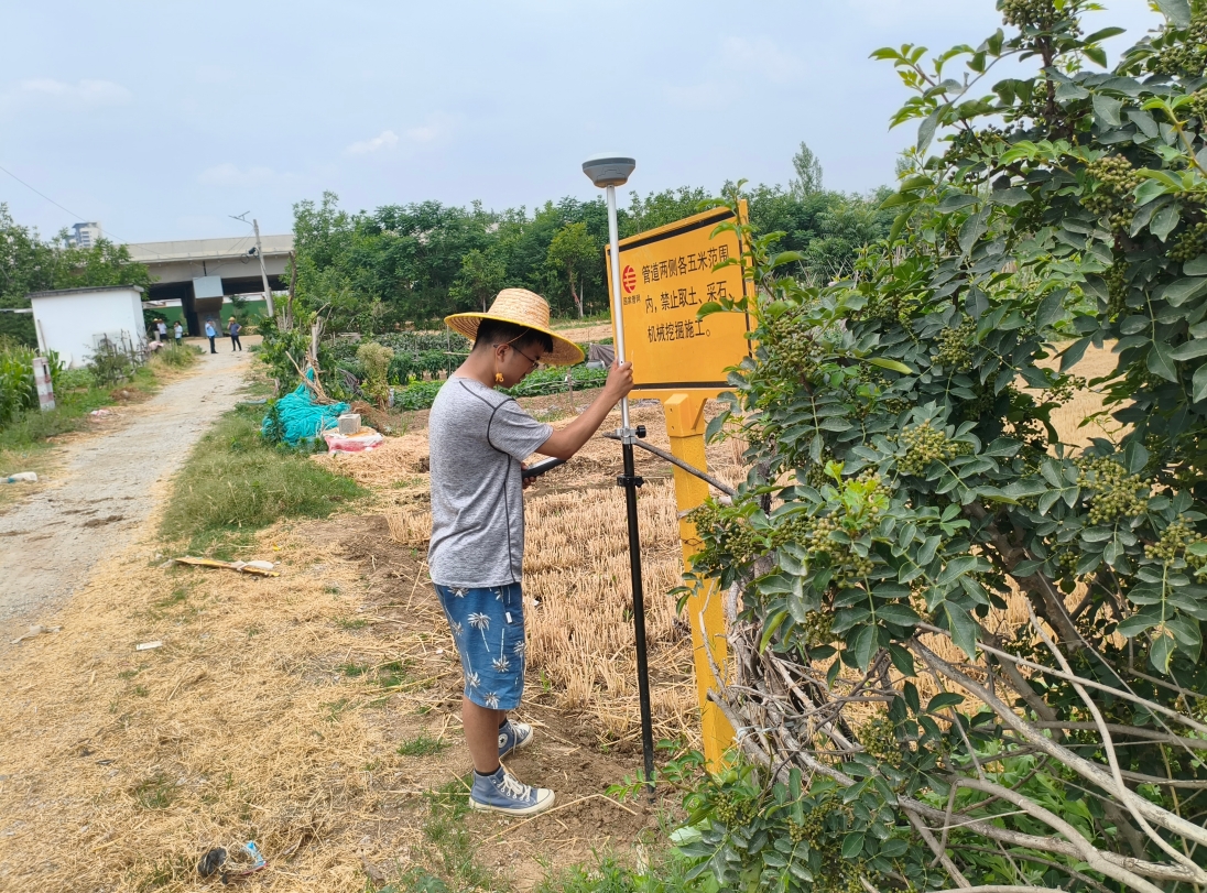 城郭河调水工程现场踏勘