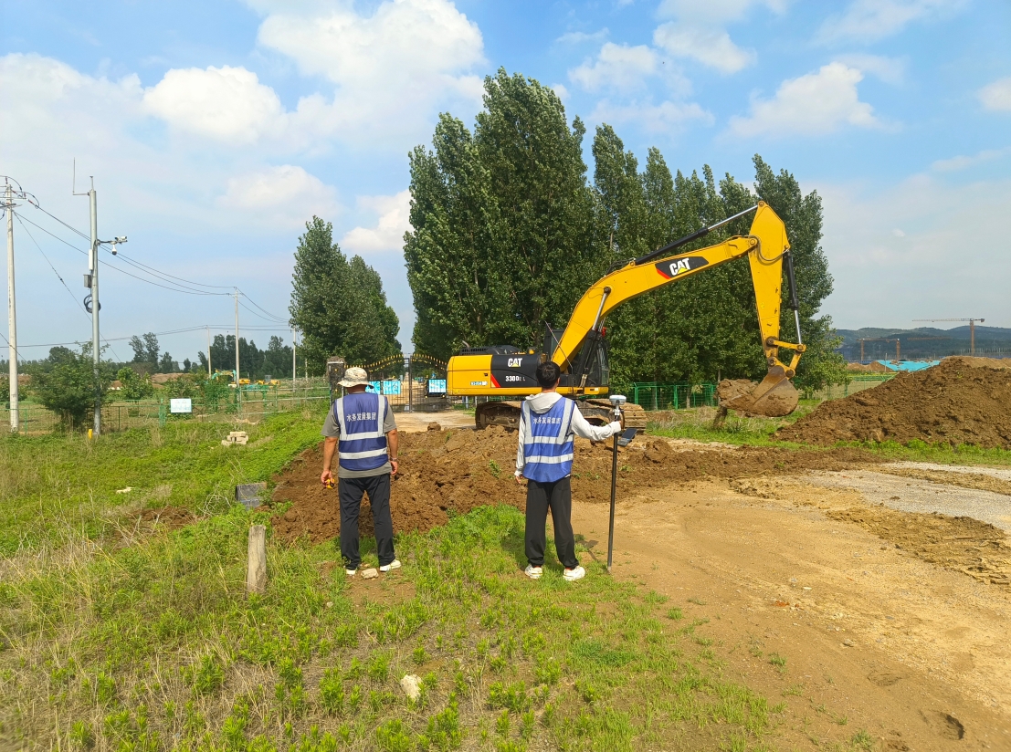 墨子湖下库排水盖板涵基础土方开挖