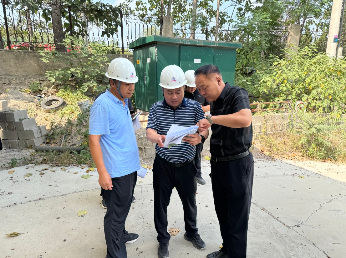 【集团动态】市水务发展集团中辉建设工程有限公司：开展“厂中厂”安全生产专项巡查  筑牢安全生产防线