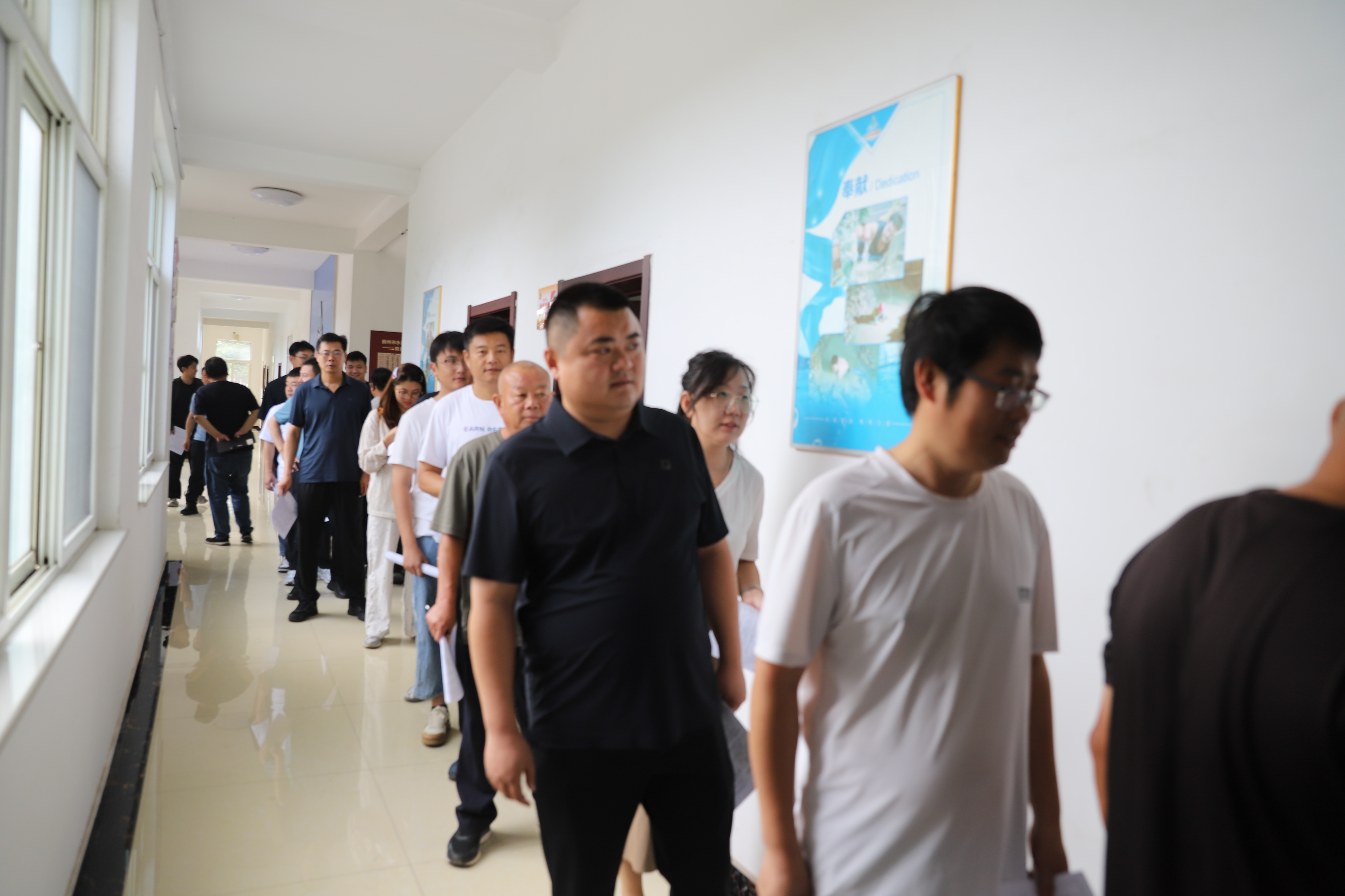 【集团动态】热血润泽生命 大爱彰显担当—滕州市水务发展集团组织开展职工无偿献血活动