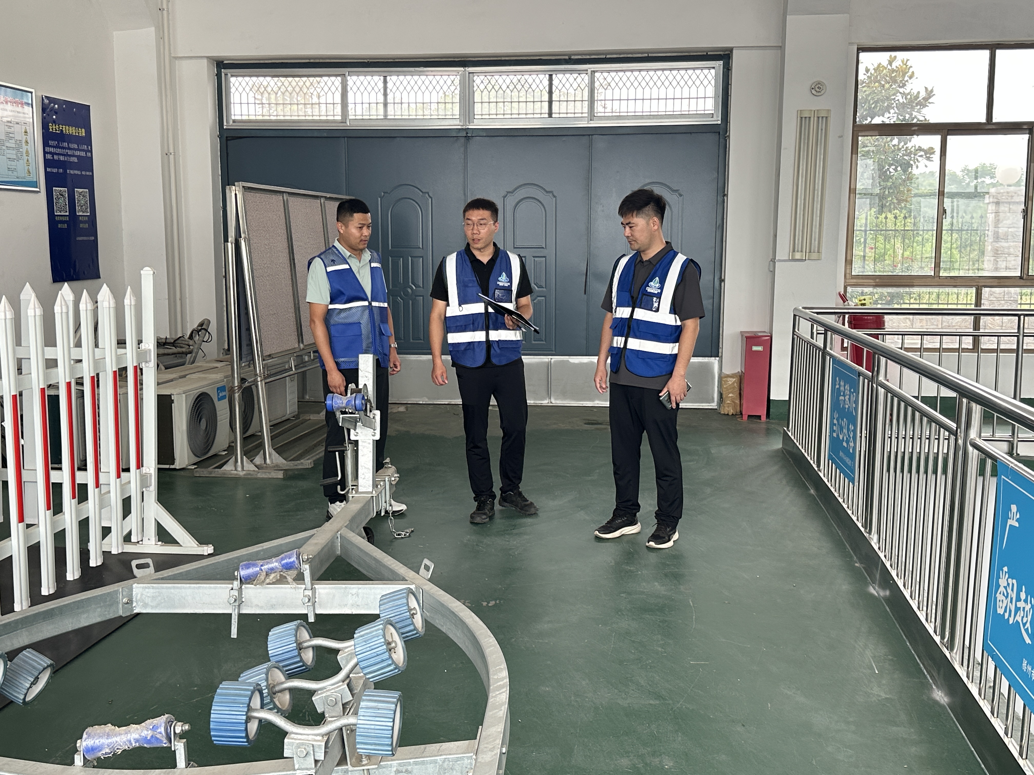 泵站消防器材、有限空间作业防护设备等安全隐患排查