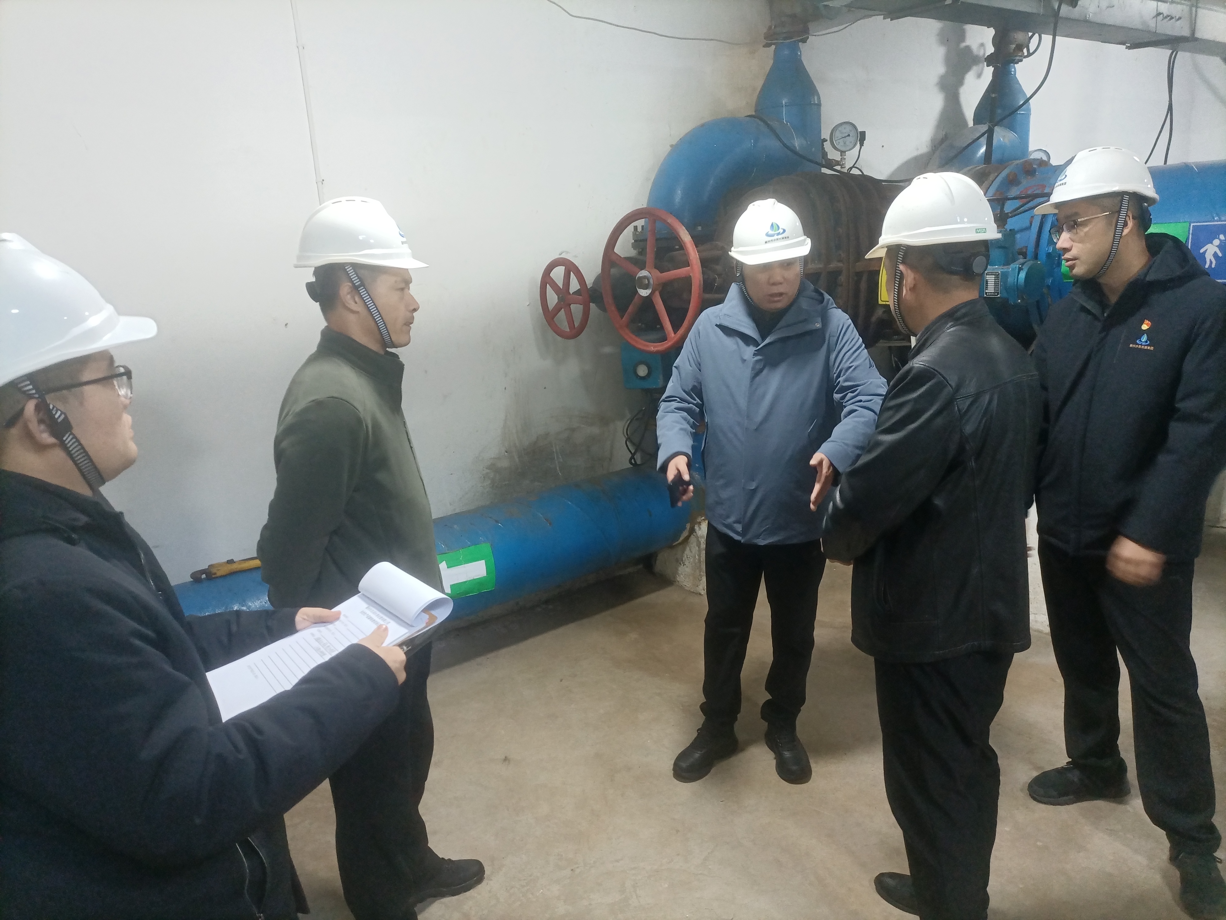 【集团动态】市水务发展集团浩润水务经营有限公司开展节前安全大检查